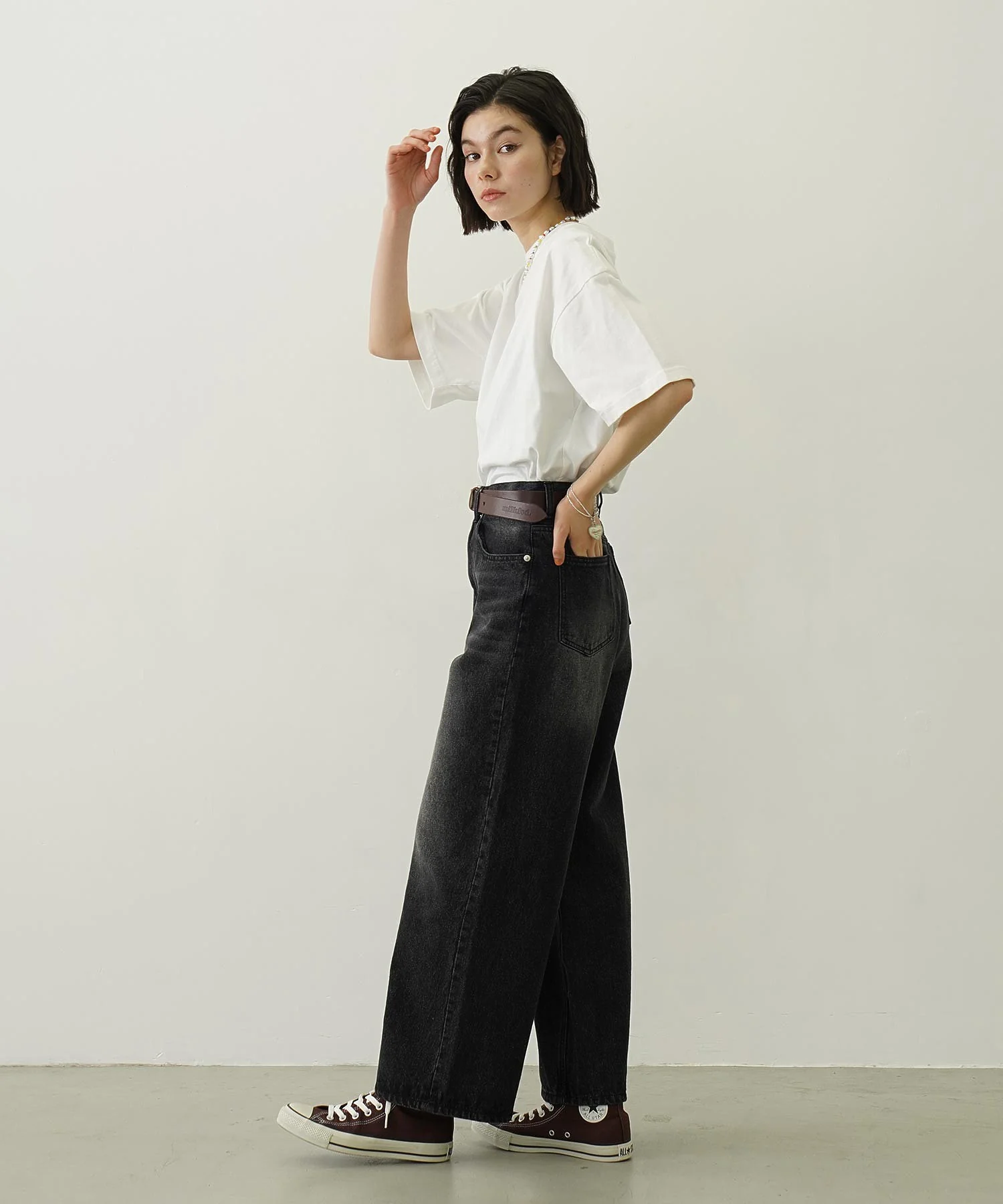 COOPER HEART WIDE DENIM PANTS - Image 40