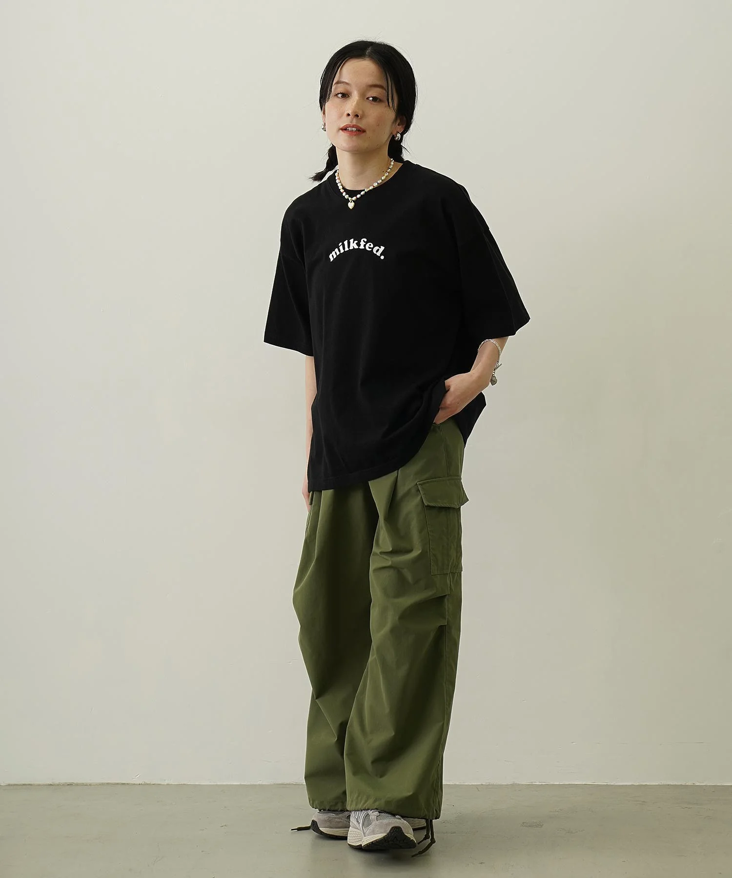 MILITARY WIDE LEG PANTS - Image 41