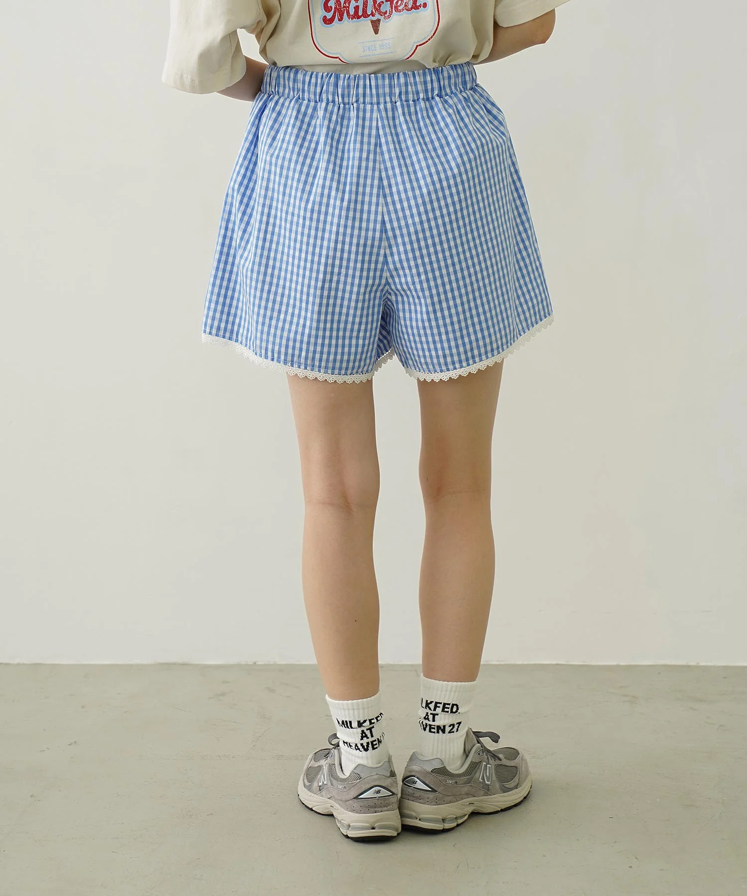 GINGHAM MINI SHORTS - Image 17