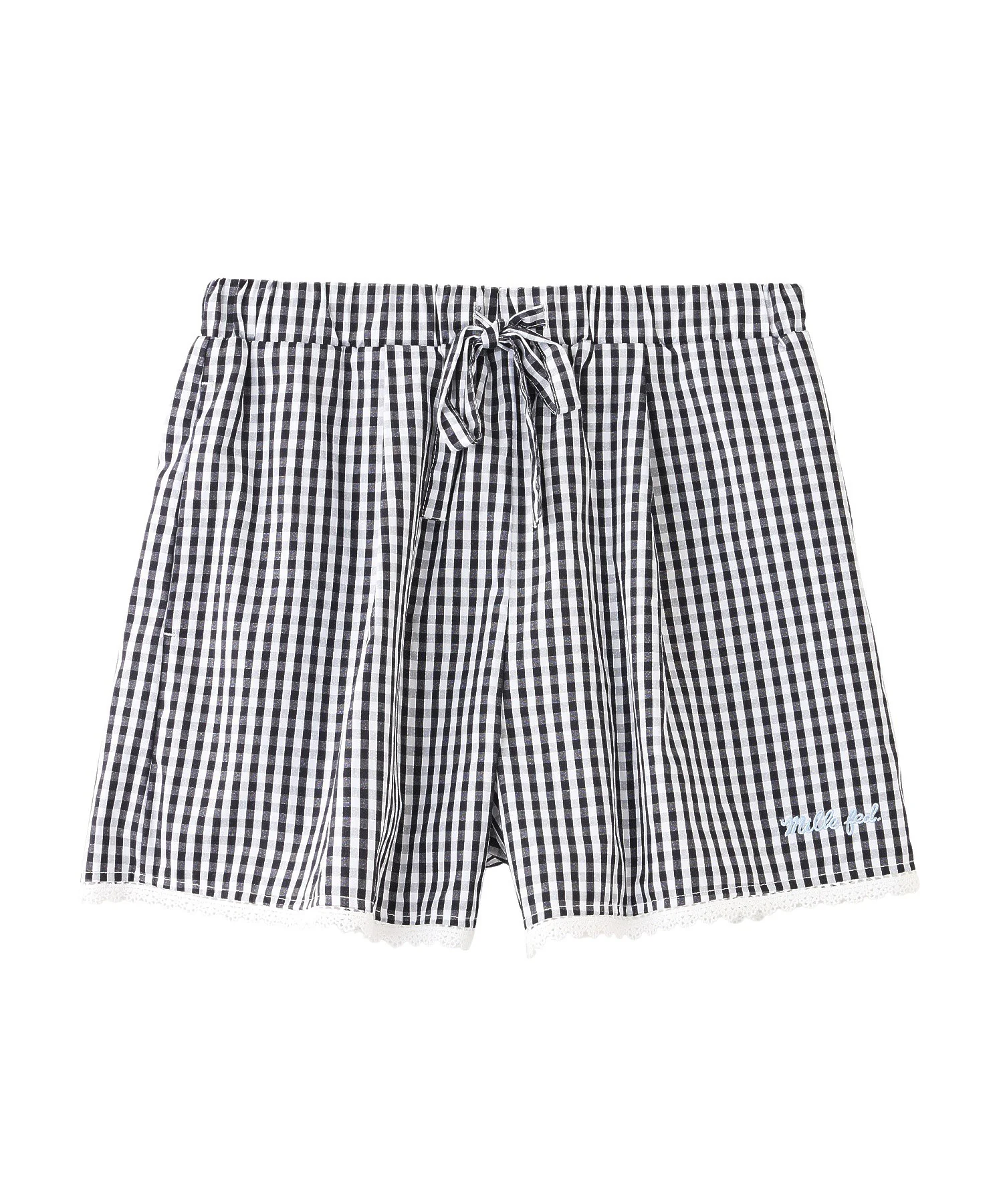 GINGHAM MINI SHORTS - Image 3