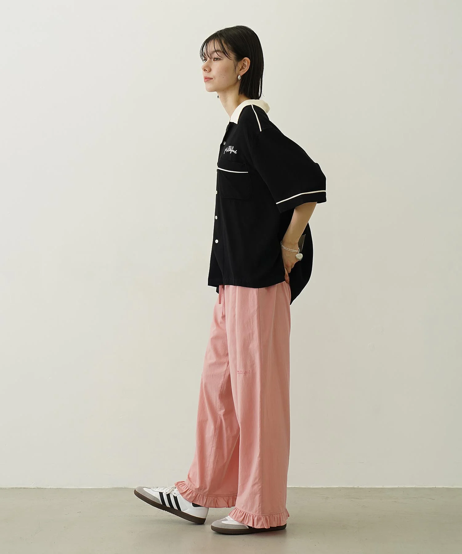 RUFFLE GATHERED PANTS - Image 21
