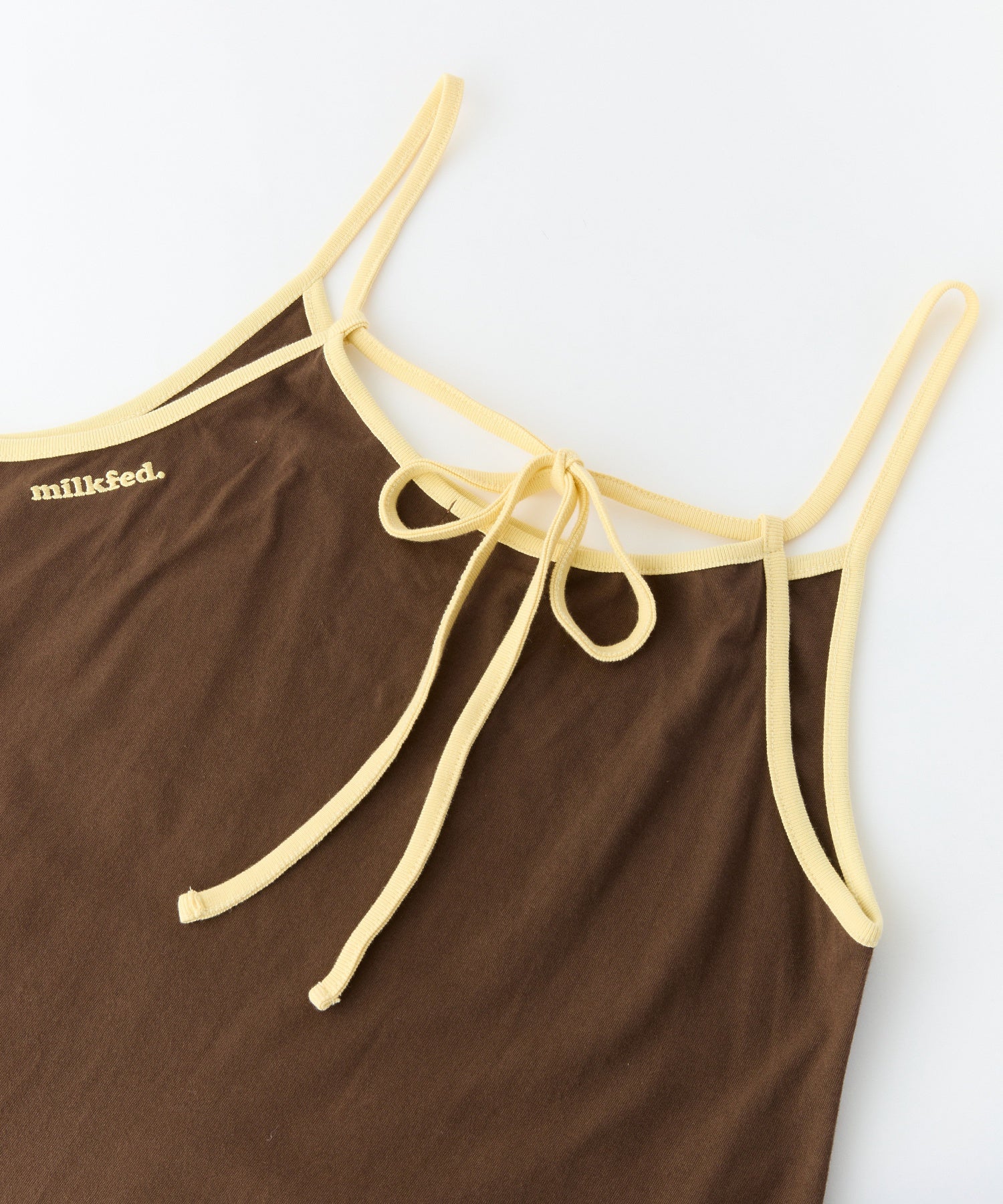 BICOLOR BACK RIBBON CAMISOLE DRESS - Image 34