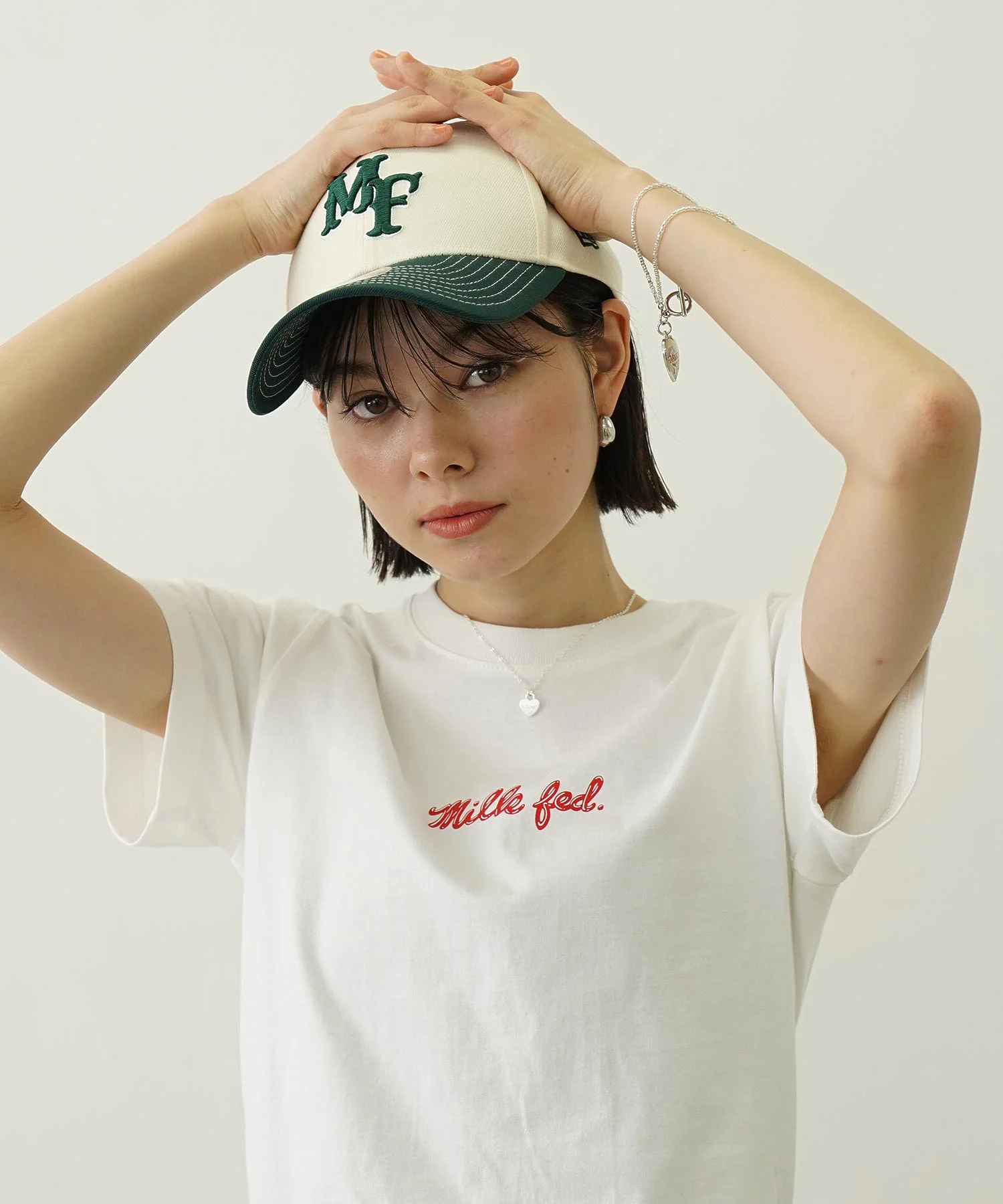 MILKFED.×NEWERA 9FORTY MF LOGO CAP - Image 2