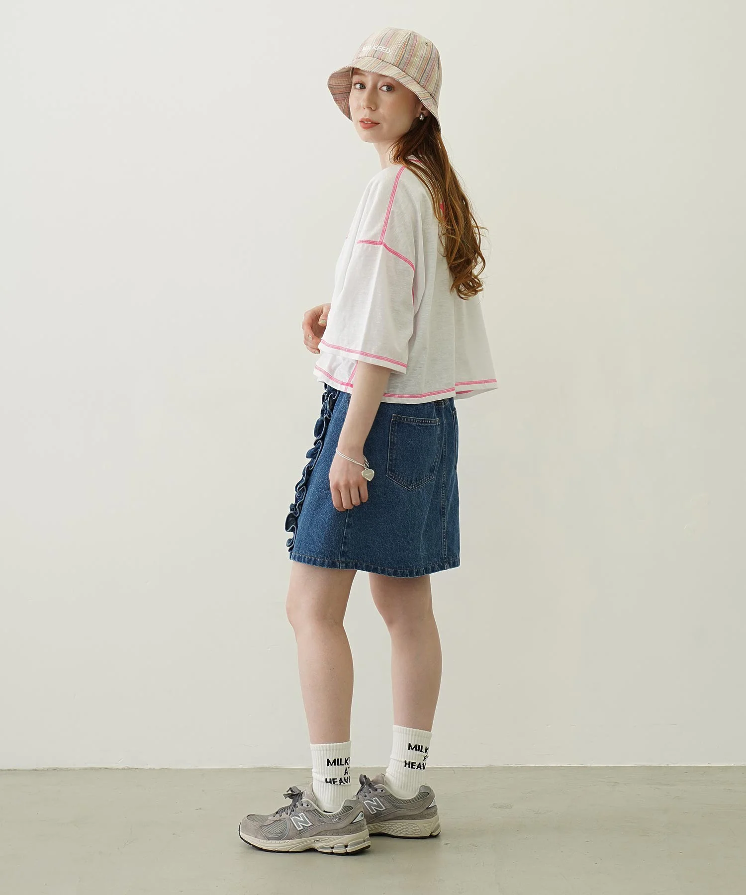 STRIPE METRO HAT - Image 15