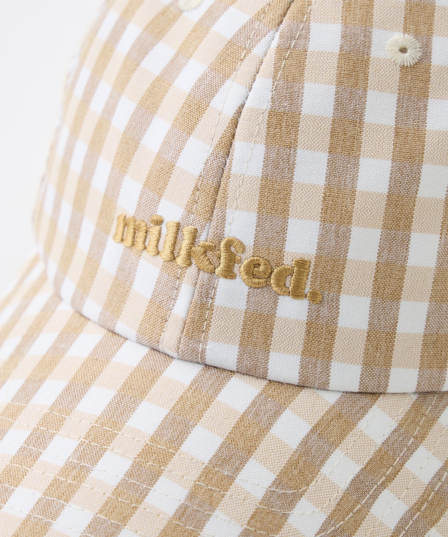 GINGHAM LOGO CAP - Image 26