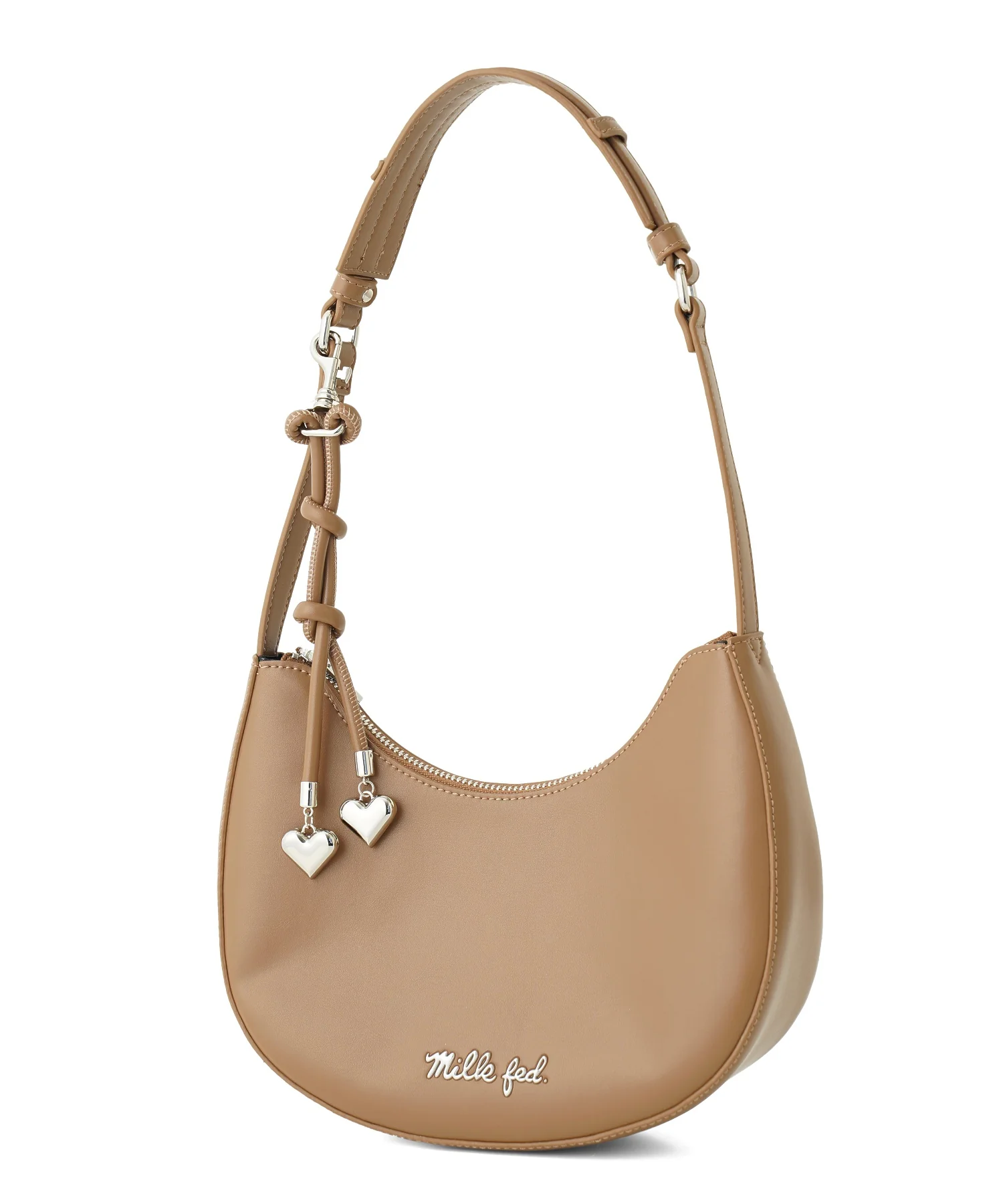 HEART CHARM ONE HANDLE BAG - Image 19