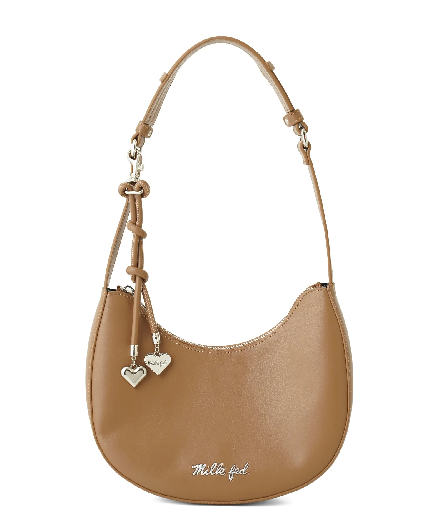 HEART CHARM ONE HANDLE BAG - Image 20