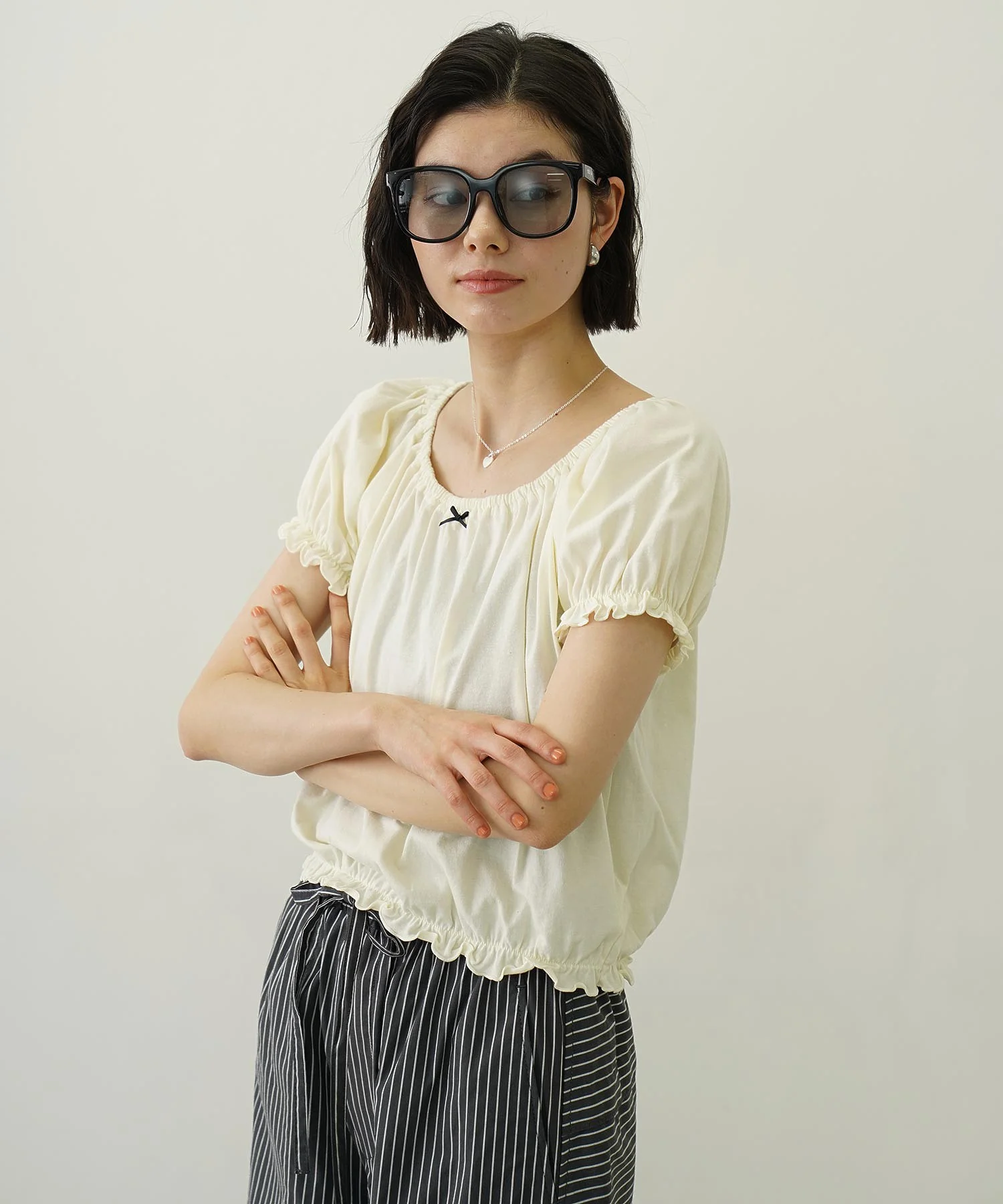 MILKFED. LOGO BIG SQUARE SUNGLASSES - Image 13