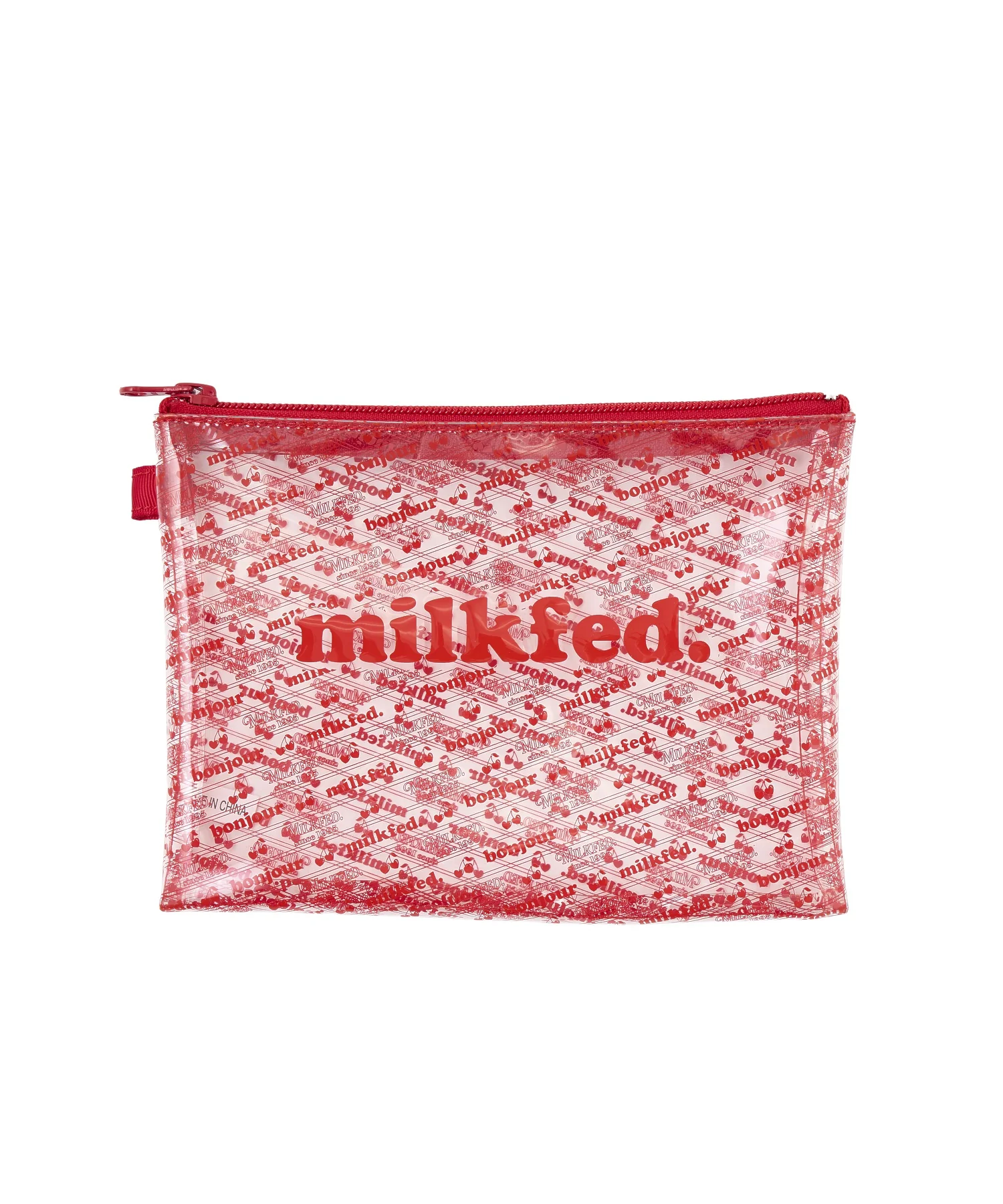 CHERRIES PRINT PVC POUCH - Image 4