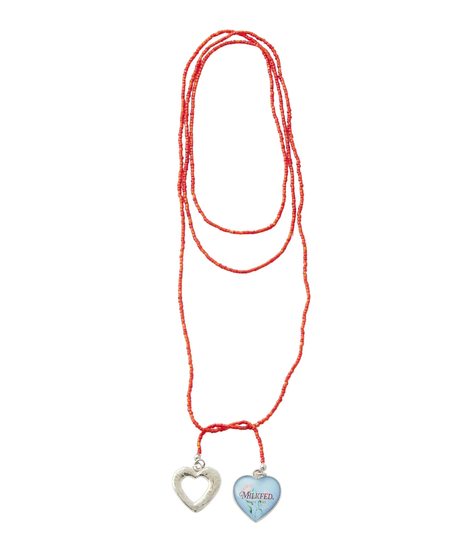 BEADS AND HEART CHARMS NECKLACE - Image 22
