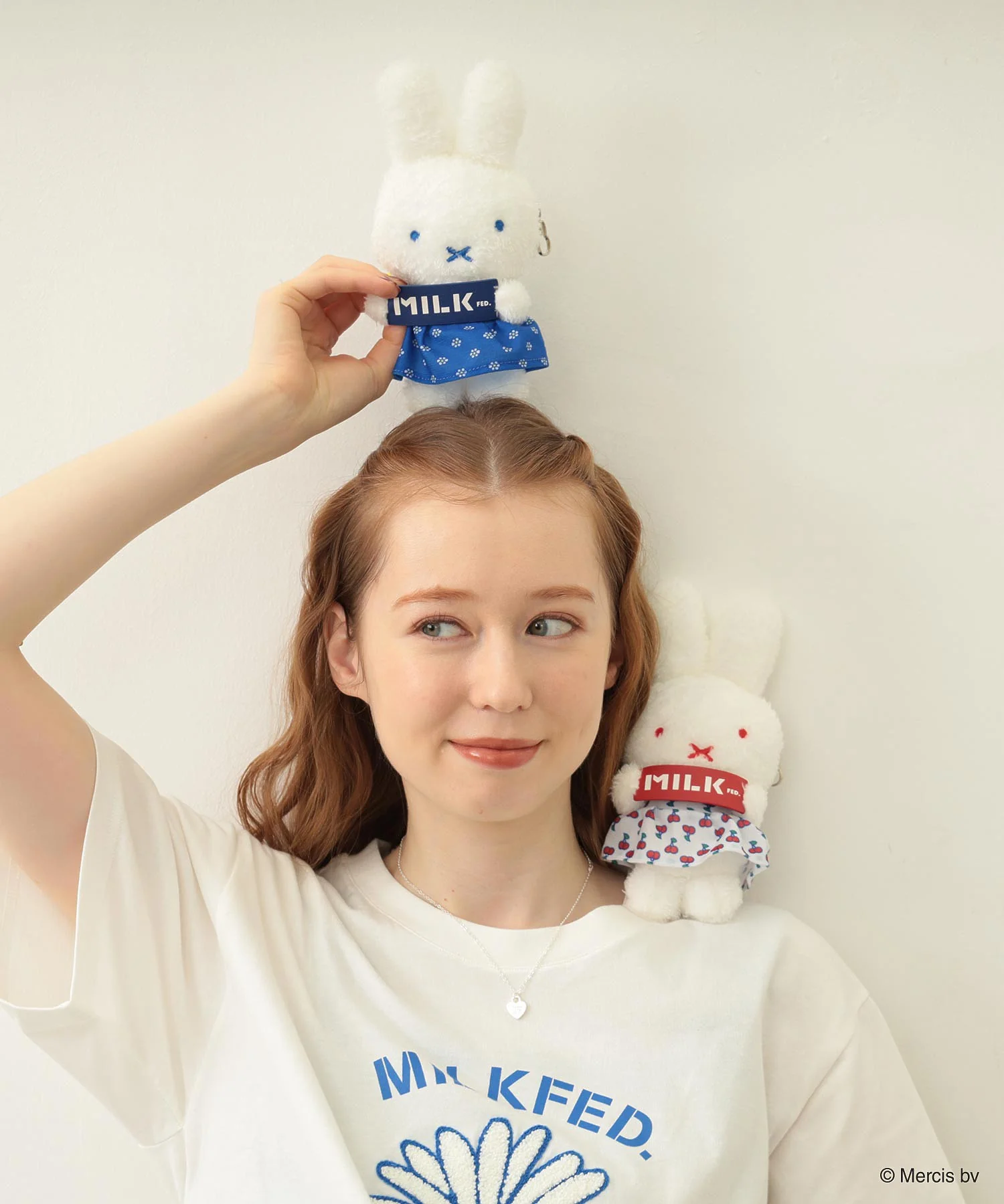 MILKFED. × MIFFY POUCH KEYCHAIN - Image 2