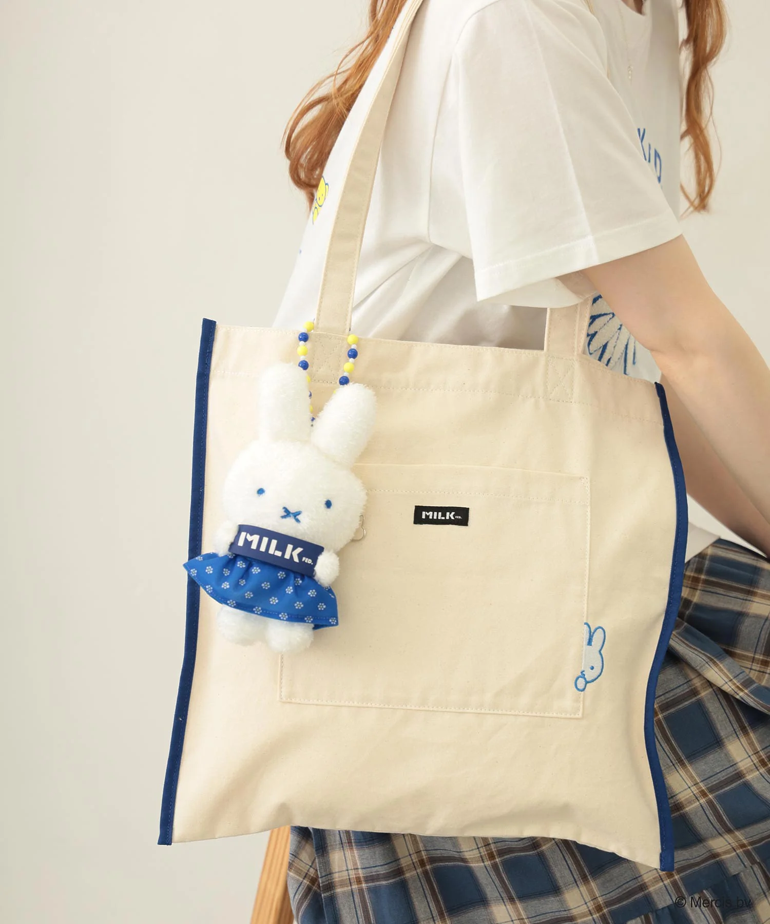MILKFED. × MIFFY POUCH KEYCHAIN - Image 23