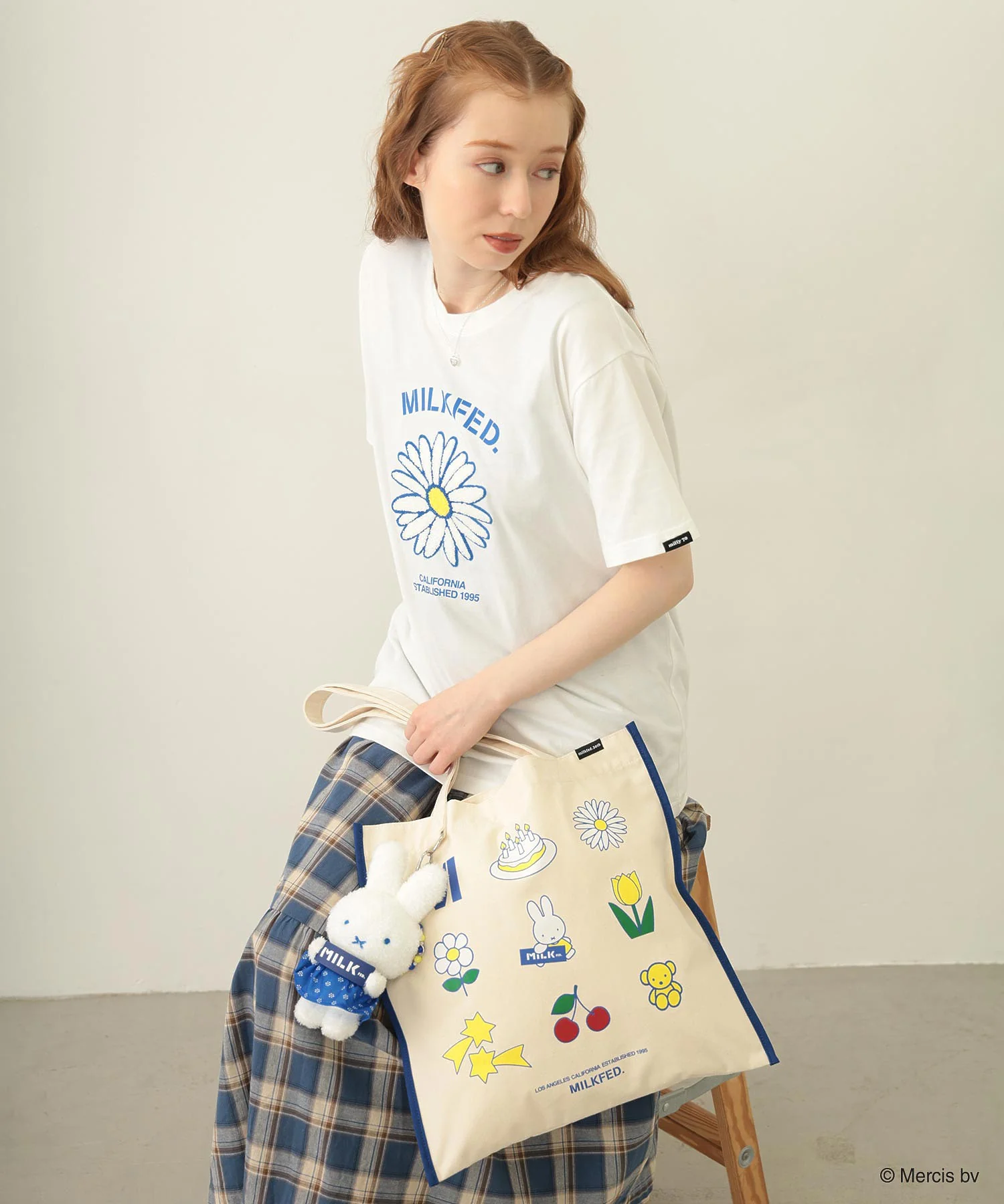 MILKFED. × MIFFY POUCH KEYCHAIN - Image 29