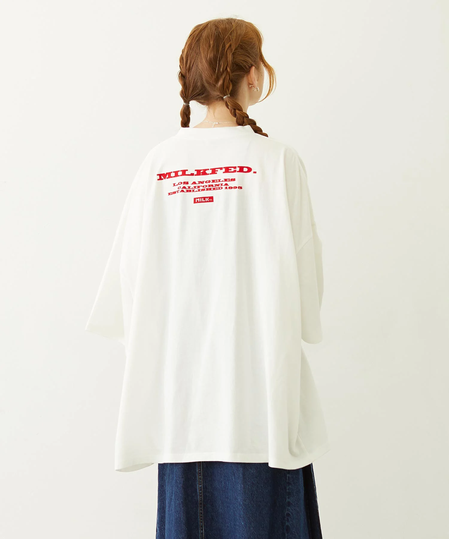 MILKFED. × PEANUTS JOE COOL COMIC BIG S/S TEE - Image 7
