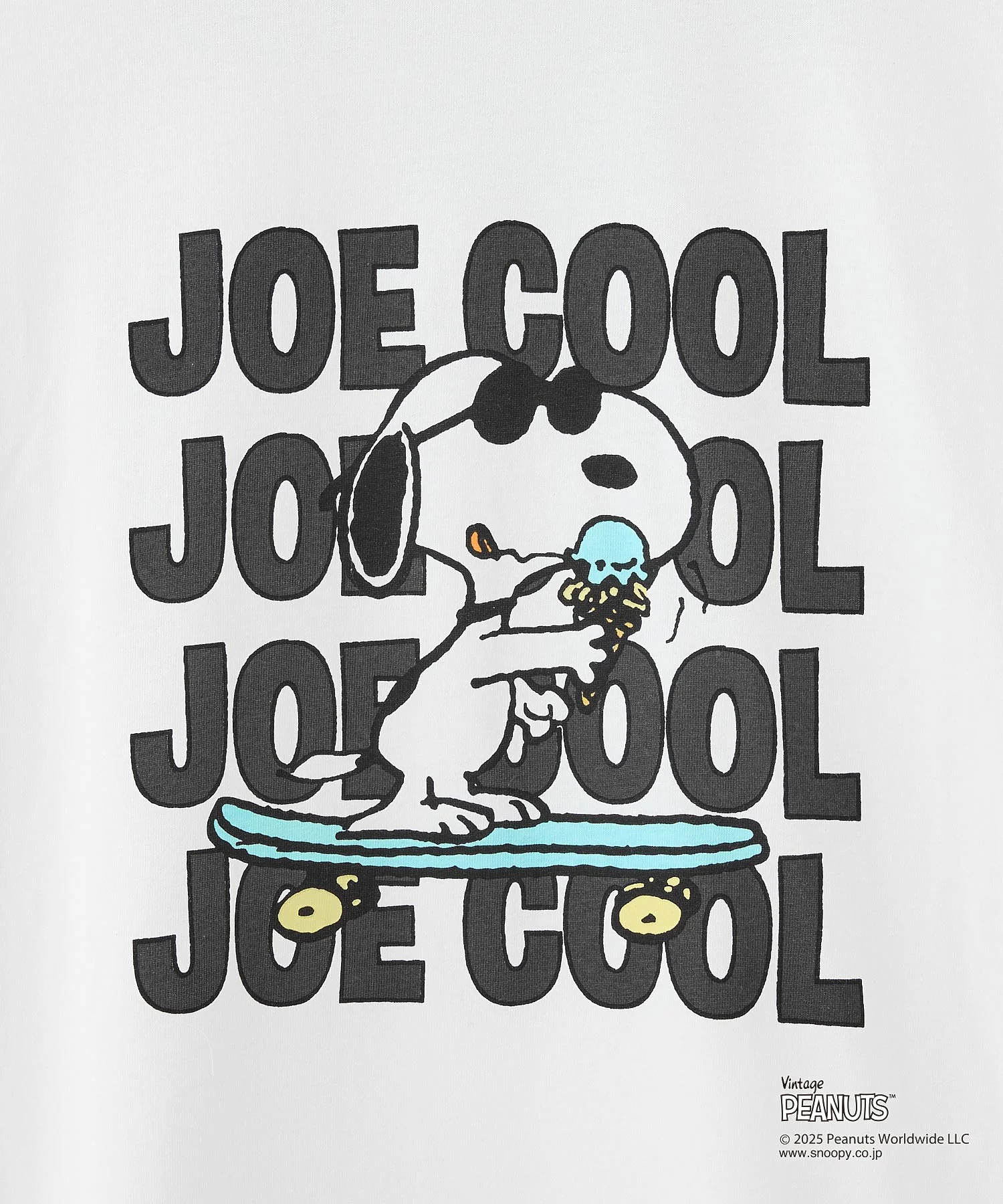 MILKFED. × PEANUTS JOE COOL BIG S/S TEE - Image 18