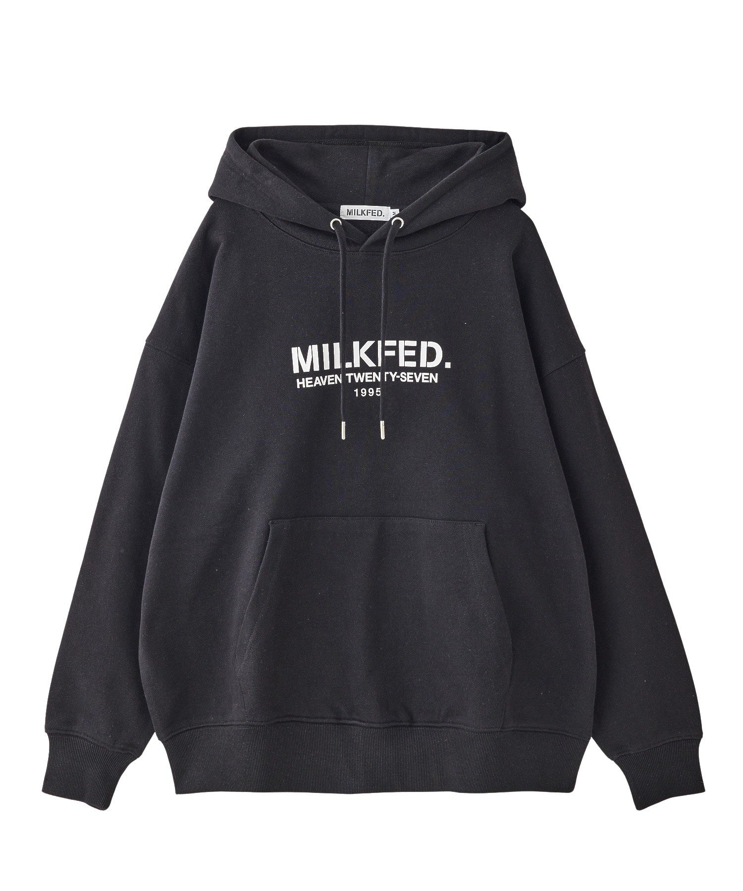 STENCIL LOGO WIDE SWEAT HOODIE - Image 3