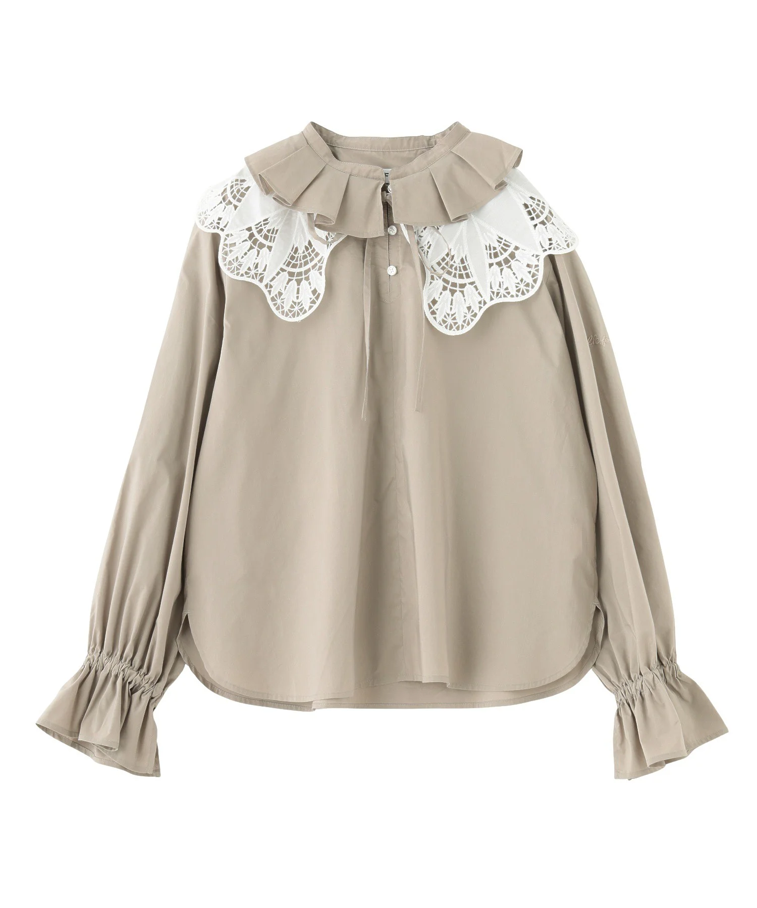 MULTI RUFFLE COLLAR BLOUSE - Image 2