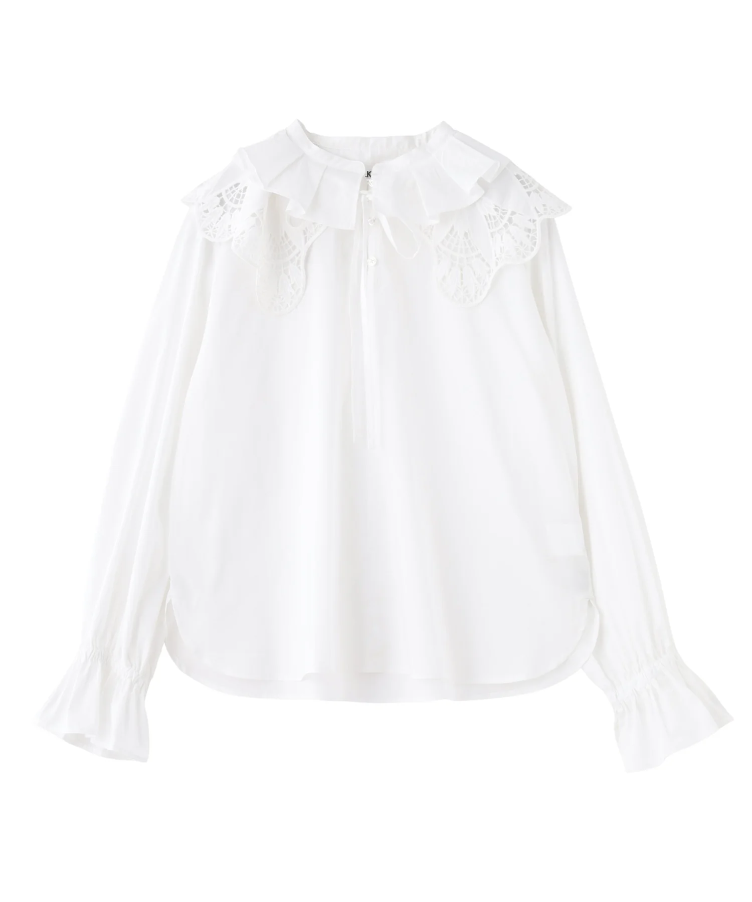 MULTI RUFFLE COLLAR BLOUSE - Image 74