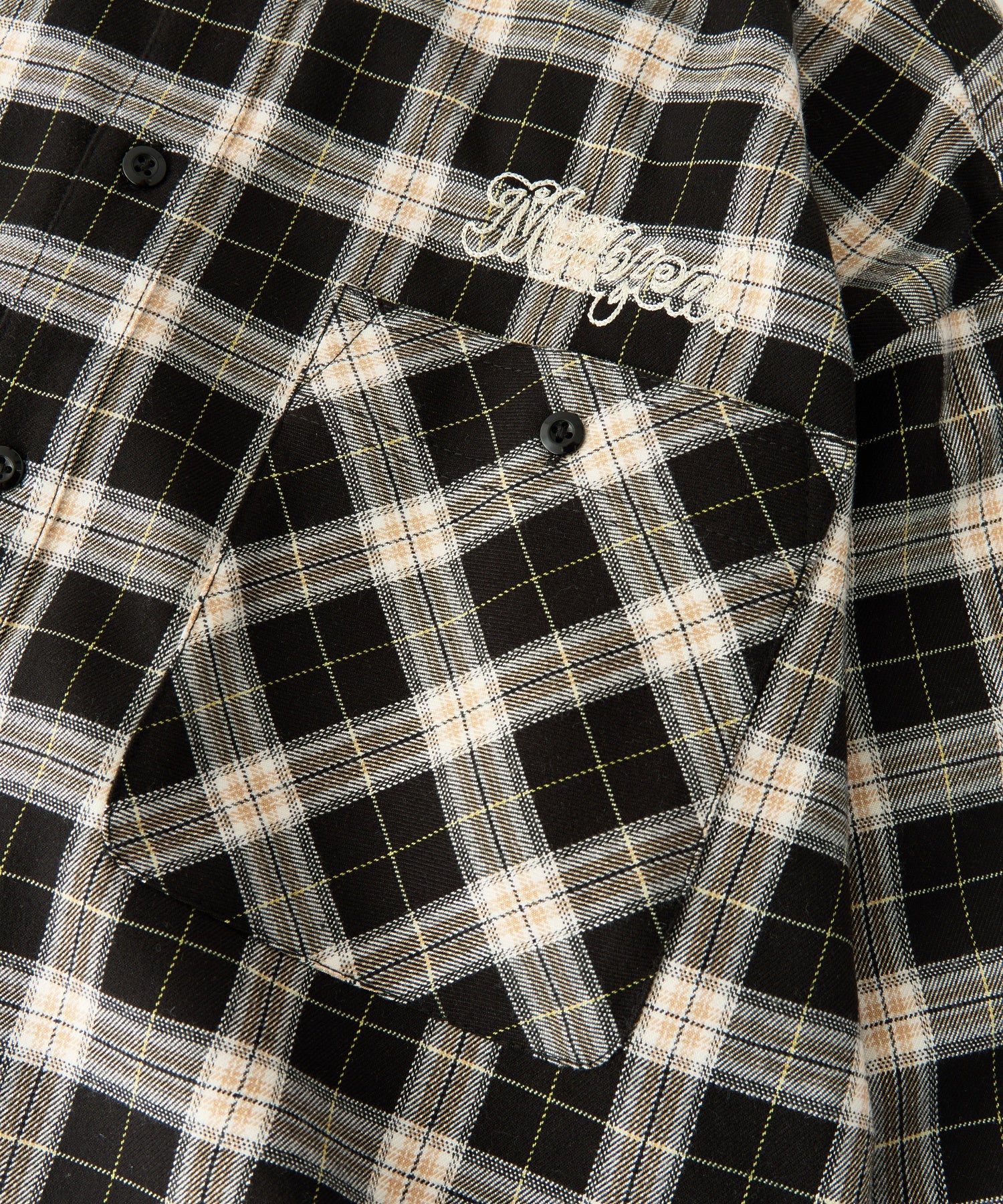 HEART ELBOW PATCH PLAID SHIRT - Image 39