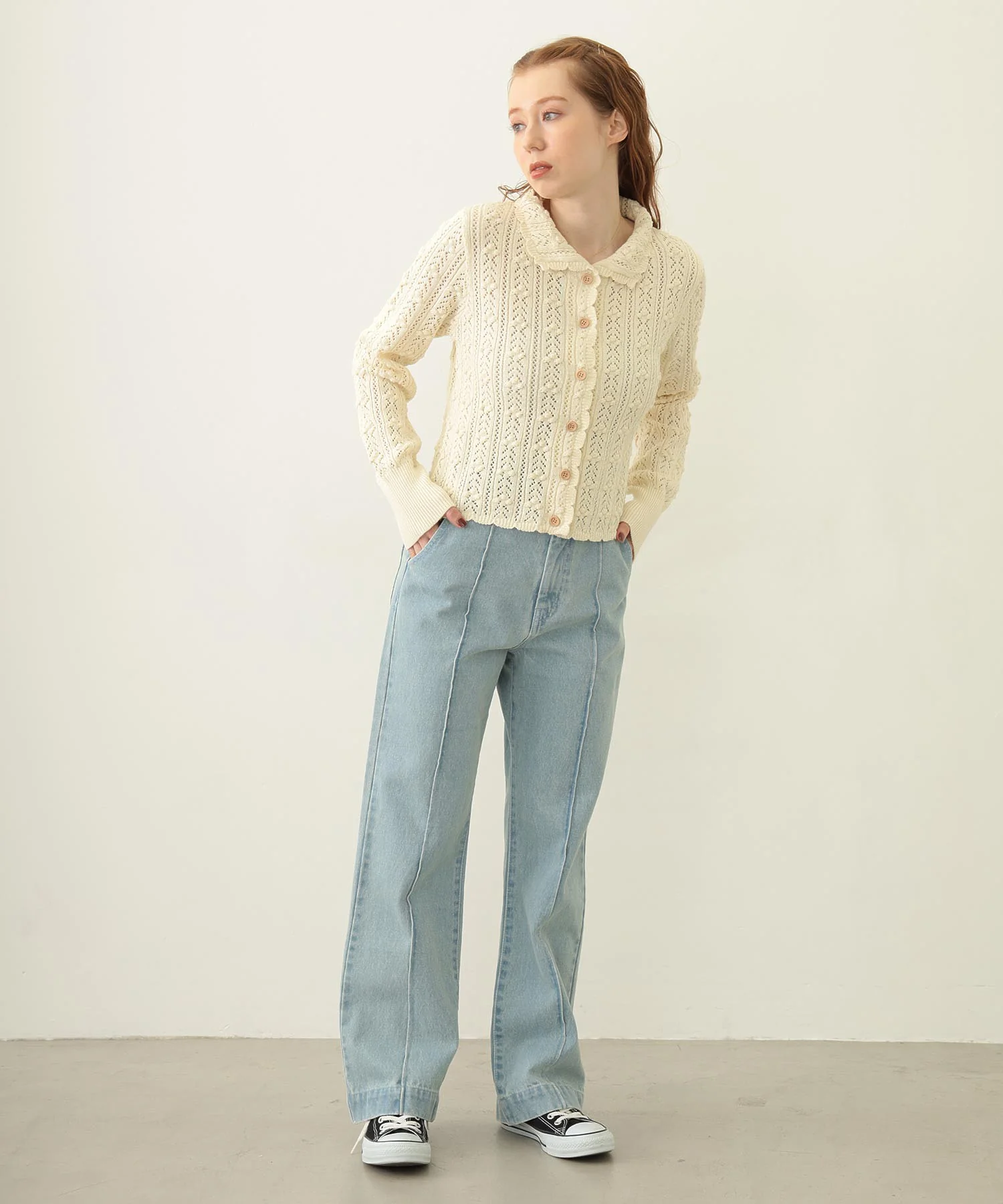 OPENWORK KNIT CARDIGAN - Image 12