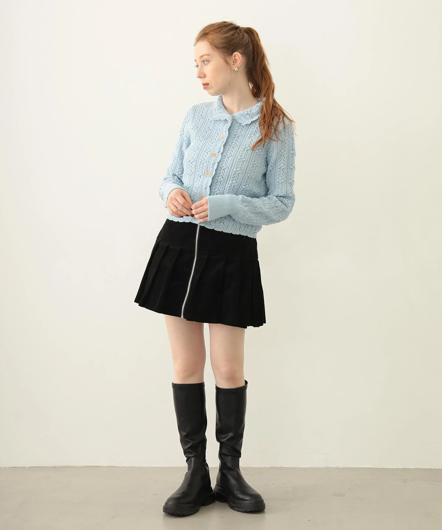 OPENWORK KNIT CARDIGAN - Image 22