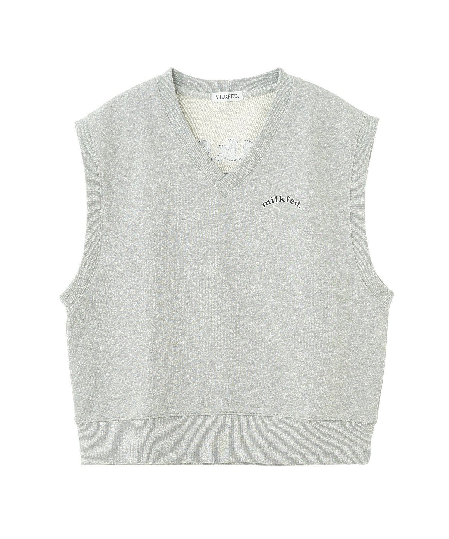 V-NECK SWEAT VEST - Image 2
