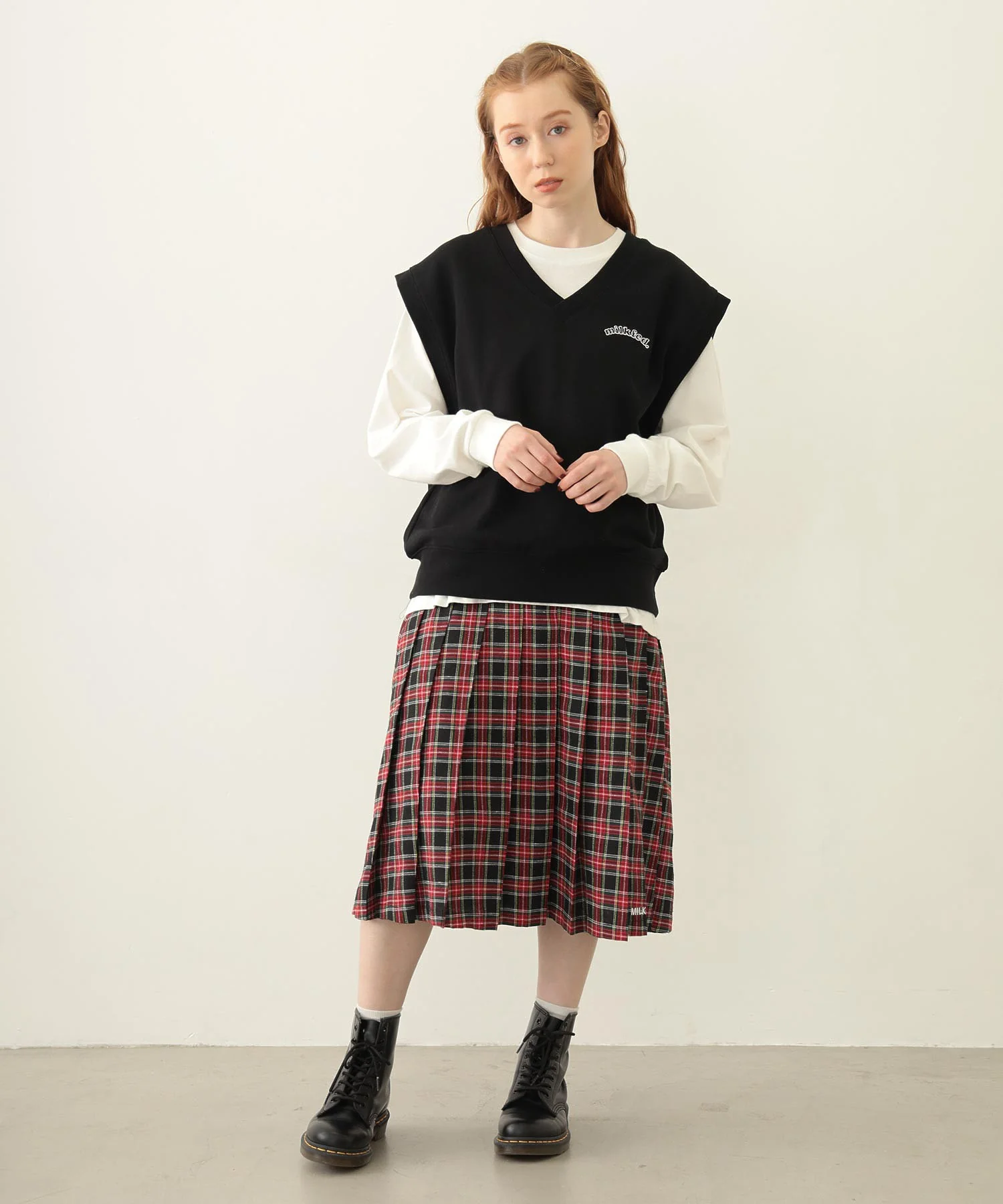V-NECK SWEAT VEST - Image 27