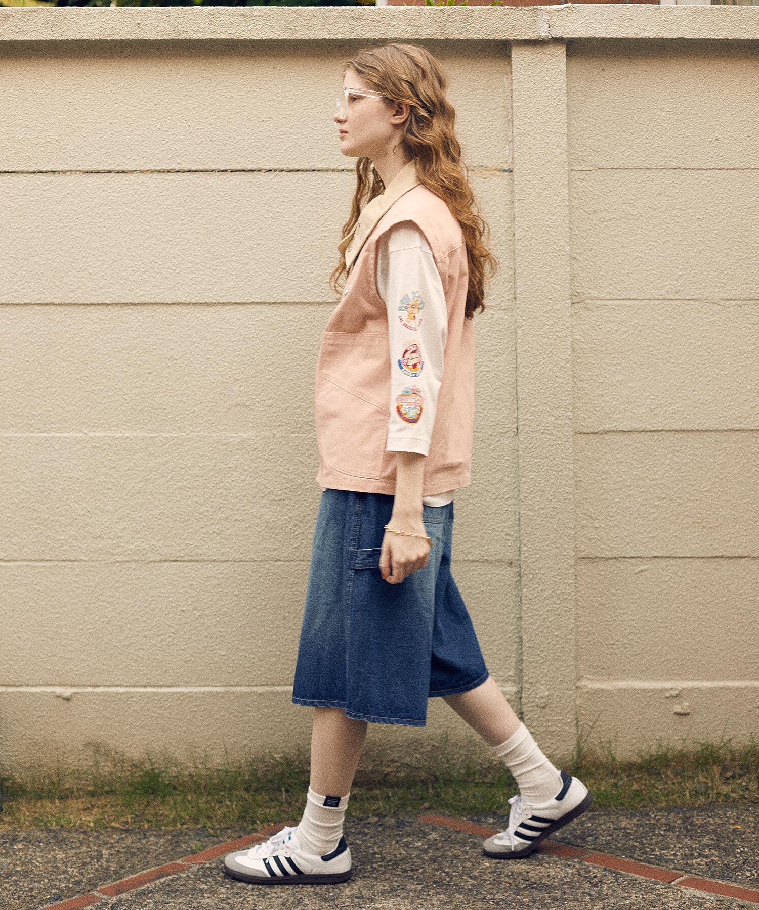 DEFORMED COLLAR DUCK VEST - Image 17