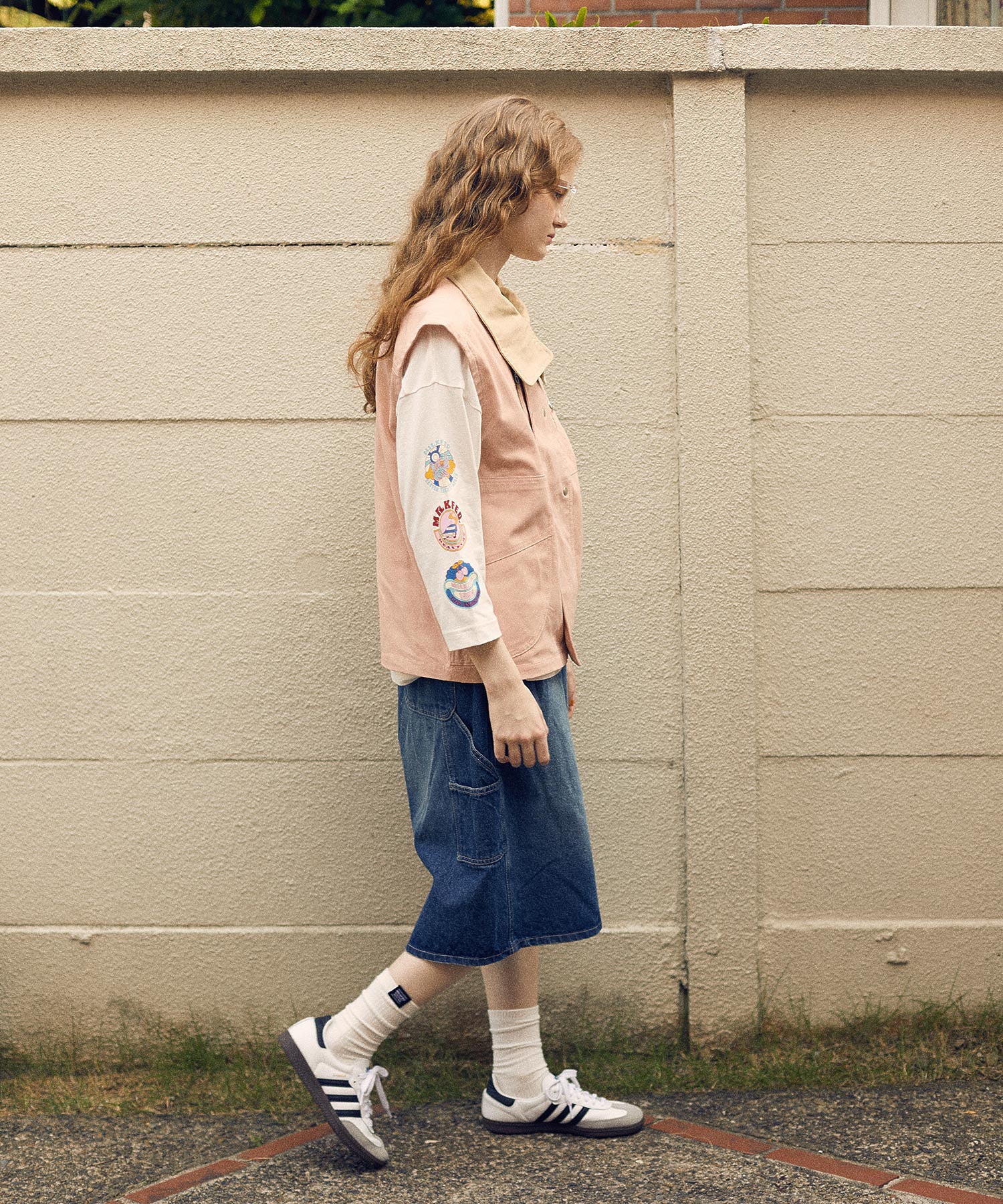 DEFORMED COLLAR DUCK VEST - Image 20