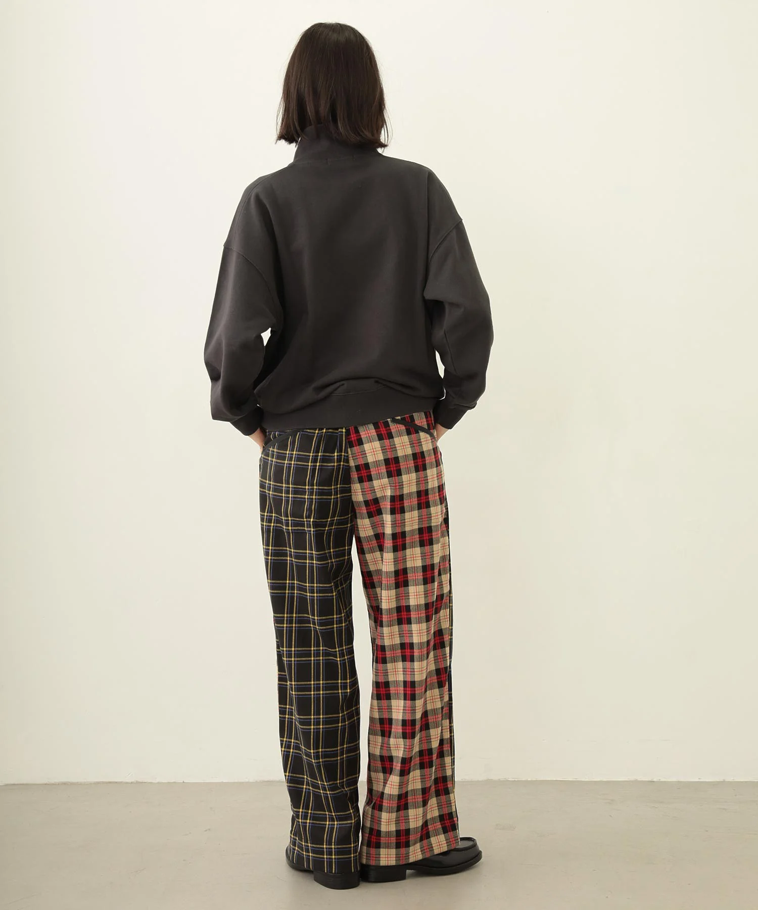 COMBINATION PLAID PANTS - Image 26