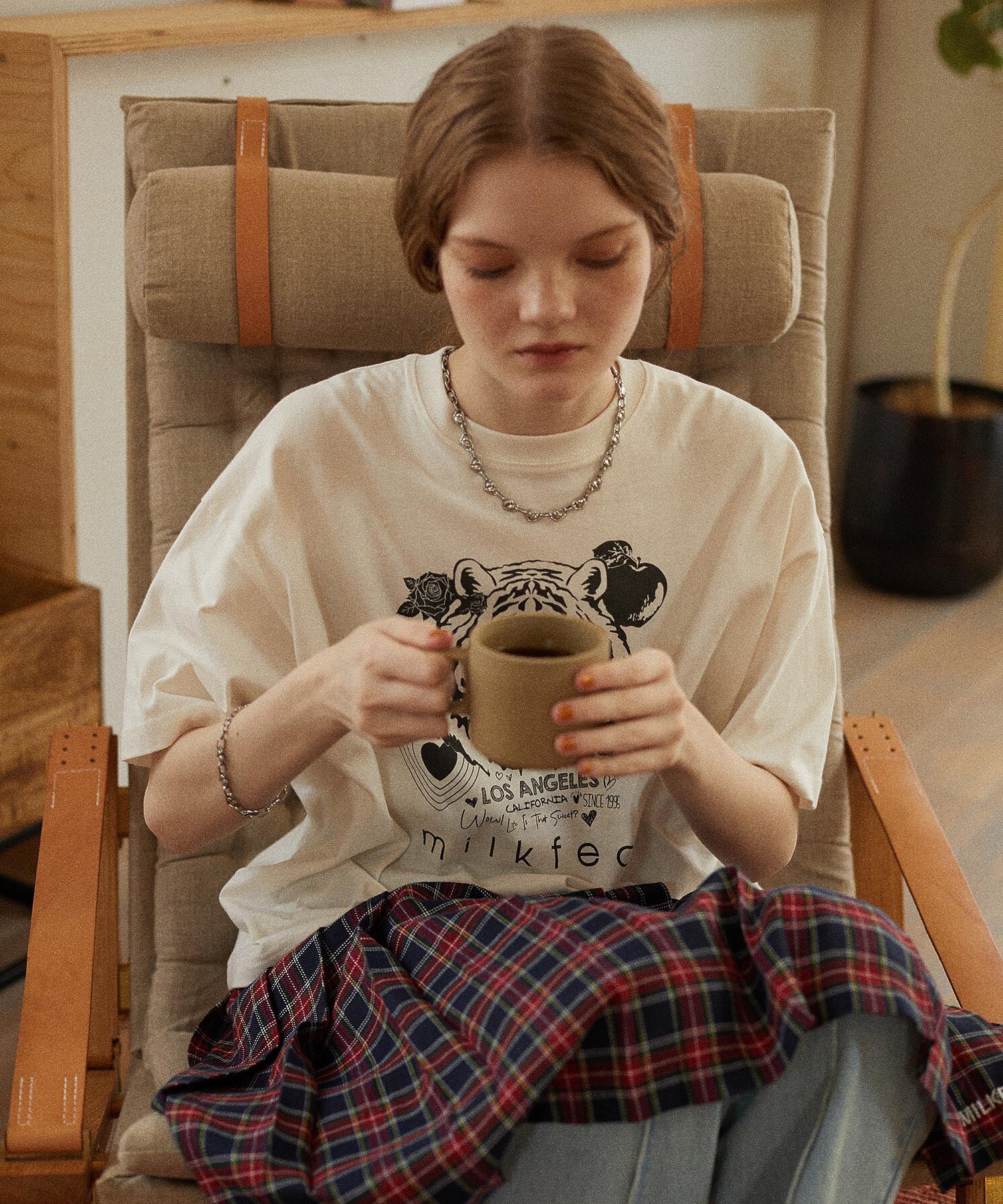 PLEATED PLAID SKIRT - Image 122
