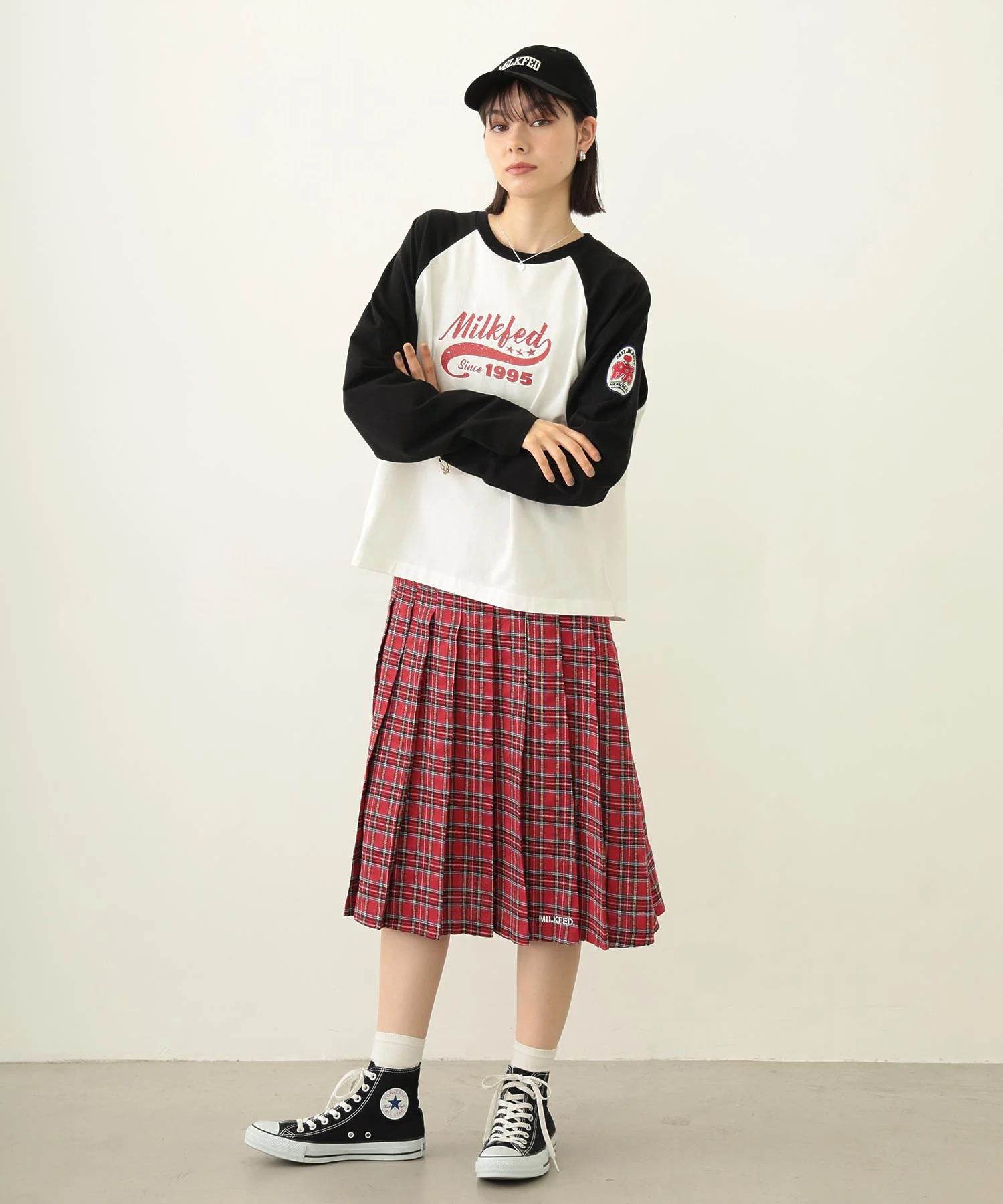 PLEATED PLAID SKIRT - Image 52