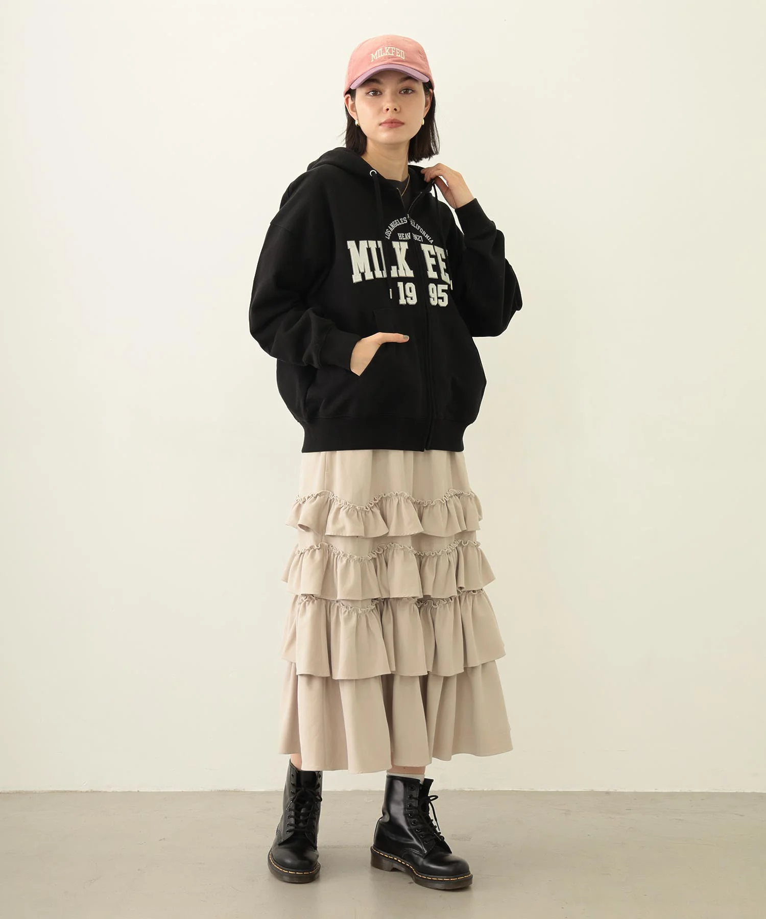 SOLID DIRNDL SKIRT - Image 15