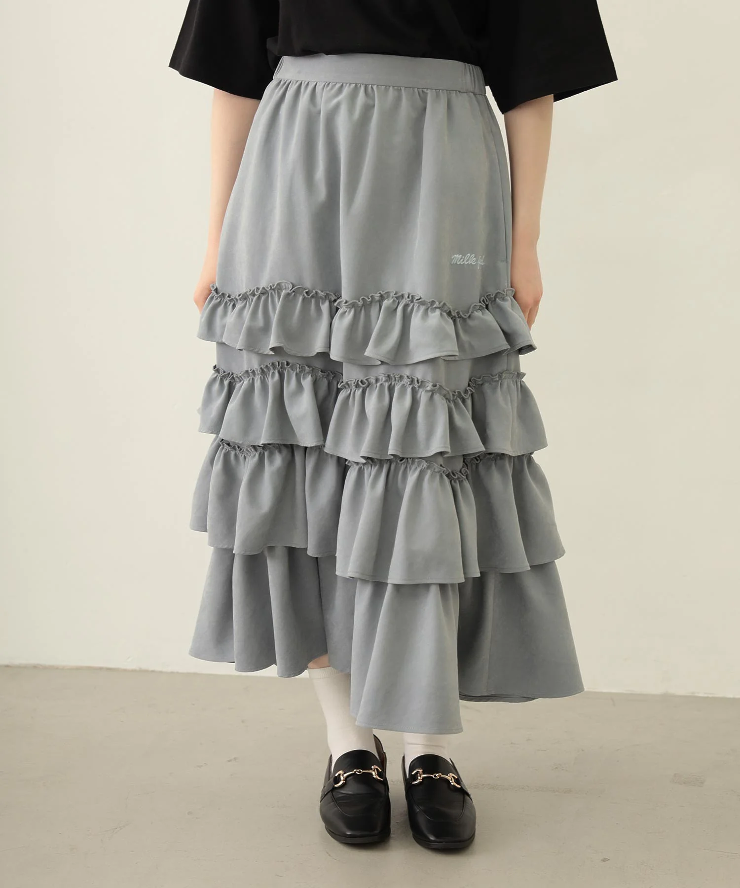 SOLID DIRNDL SKIRT - Image 28