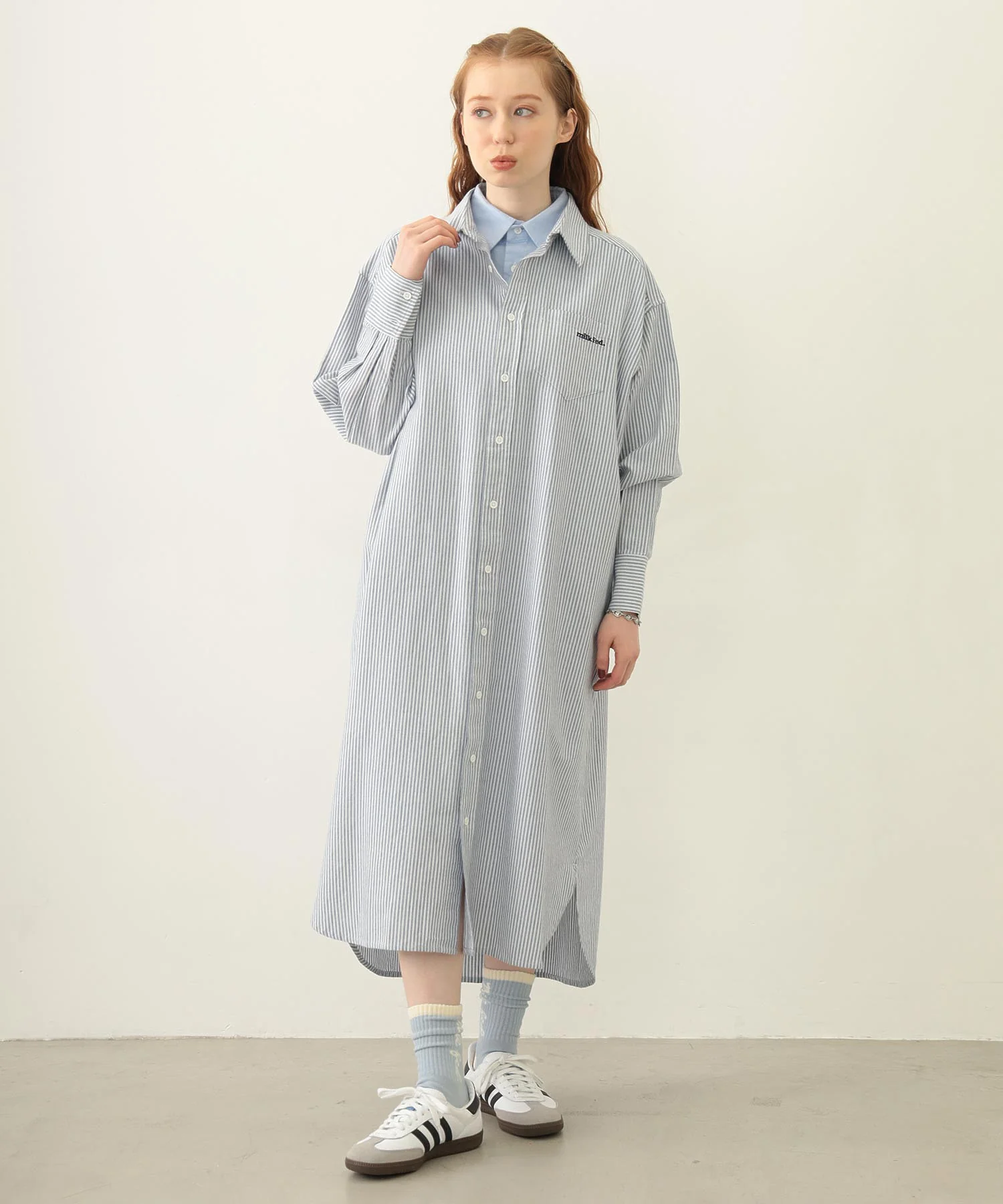 LAYERED SHIRTS DRESS - Image 7