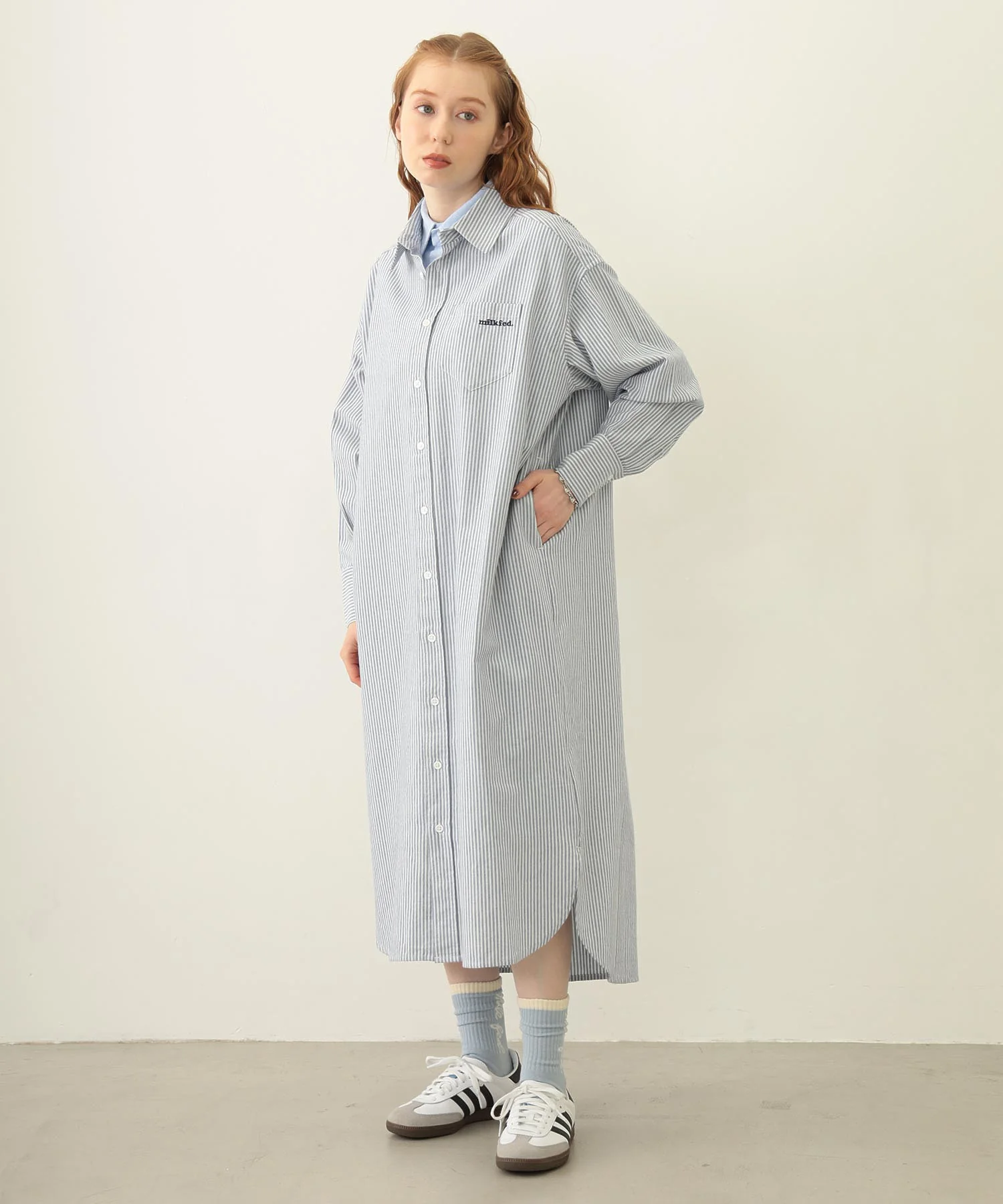 LAYERED SHIRTS DRESS - Image 9