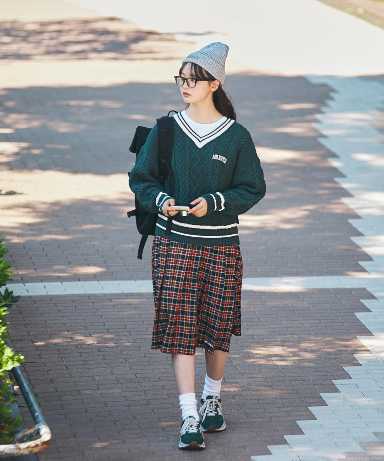 RUBBER PATCH KNIT CAP - Image 12