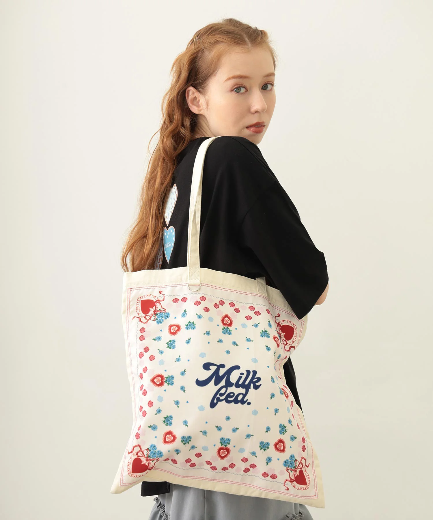 FLOWER PATTERN BANDANA BAG - Image 16