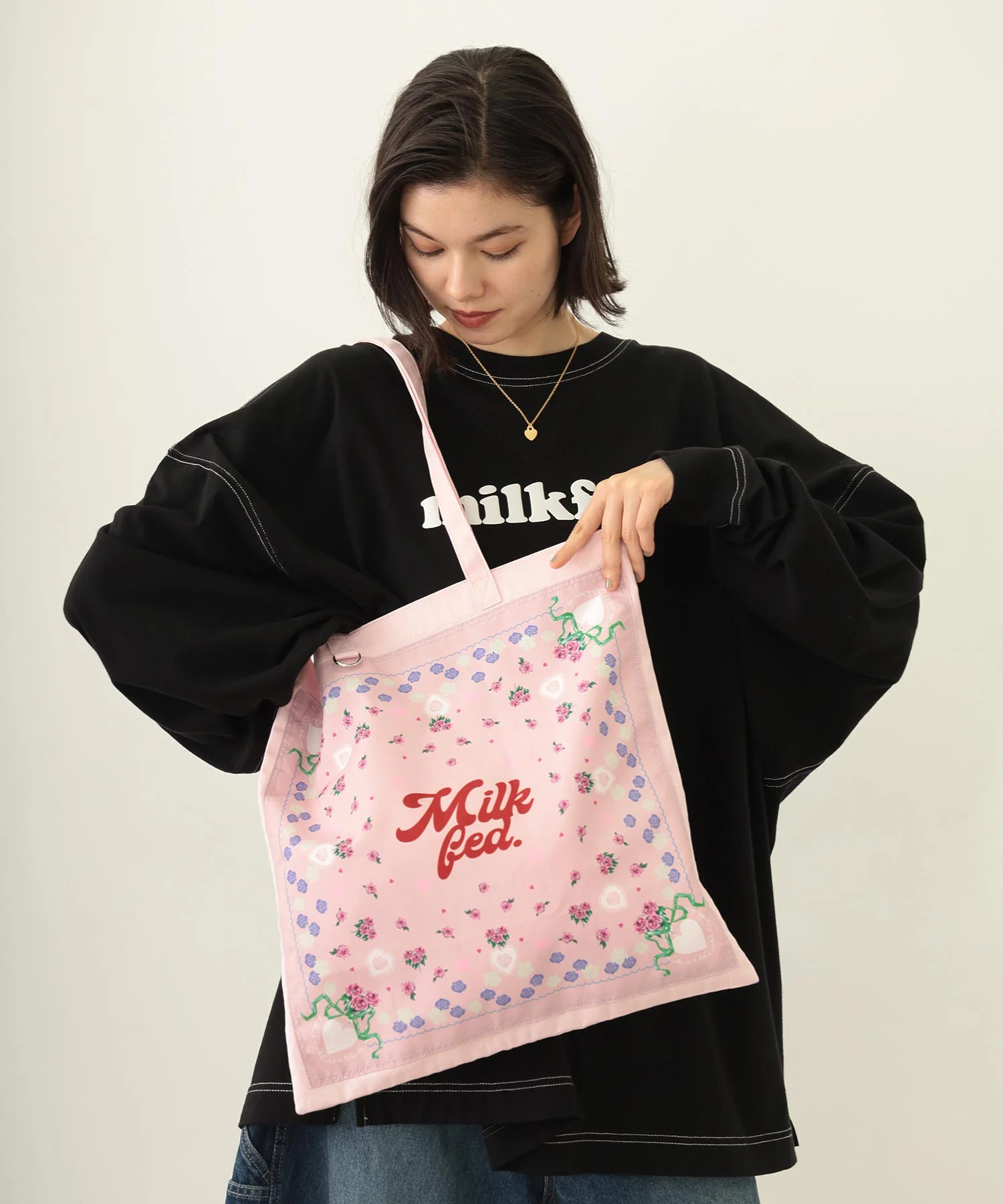FLOWER PATTERN BANDANA BAG - Image 24