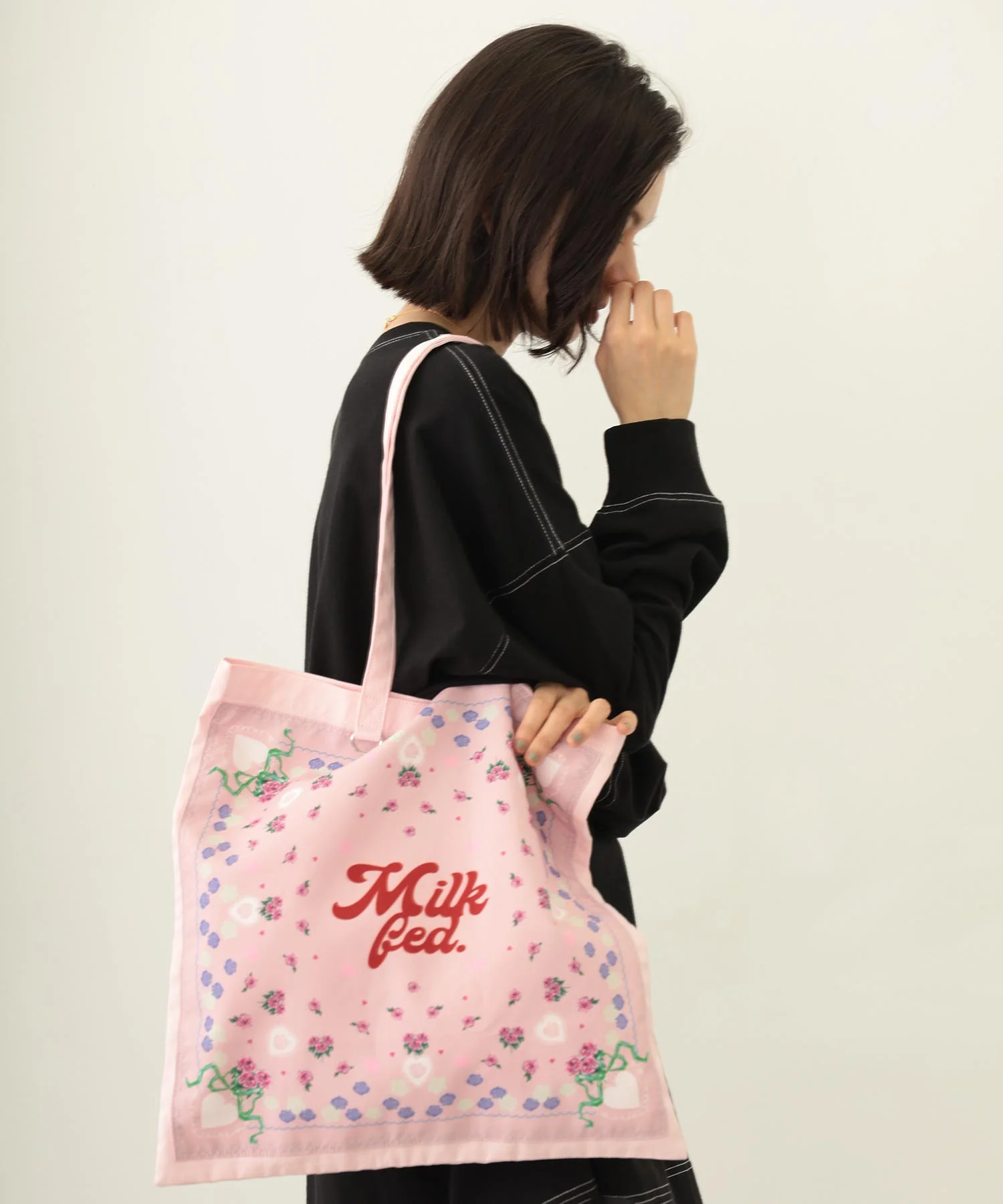 FLOWER PATTERN BANDANA BAG - Image 25