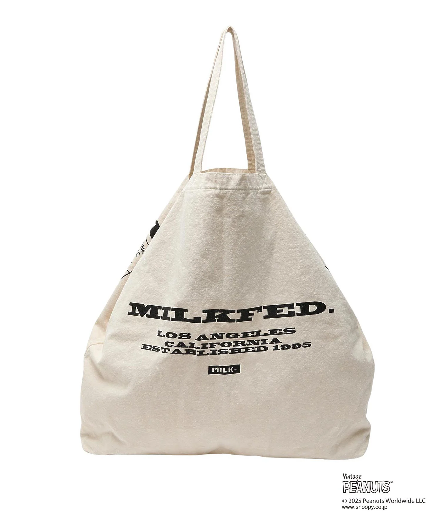 MILKFED. × PEANUTS JOE COOL COMIC BIG TOTE - Image 17