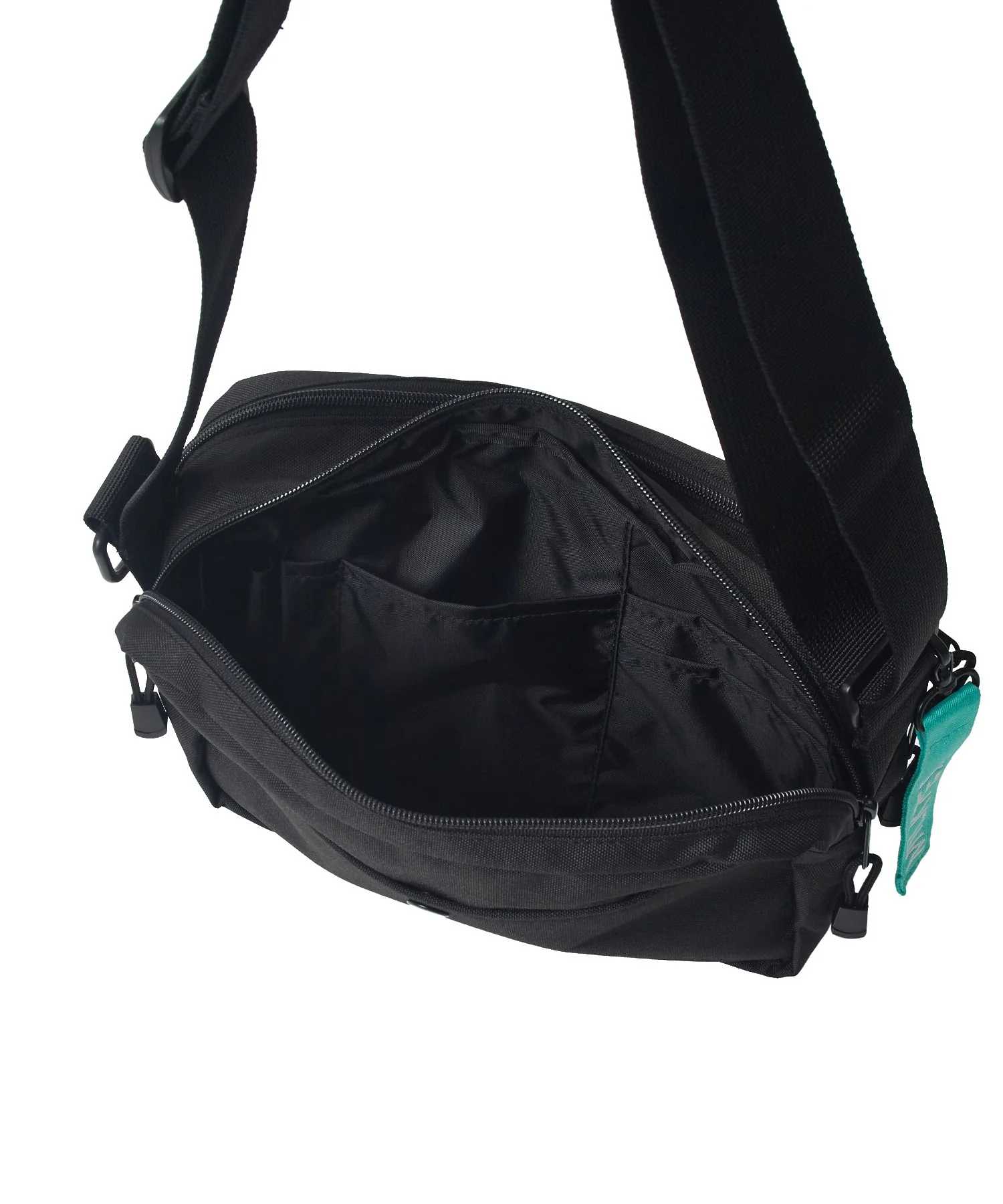SHOULDER WIDE BAG MESH POCKET LtGREEN - Image 11
