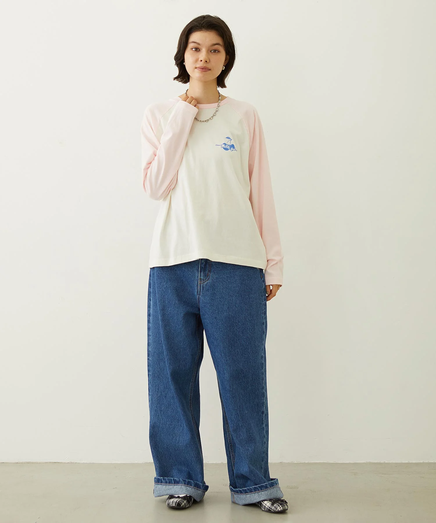 CHERRY FLOCK PRINT B/B TEE - Image 14