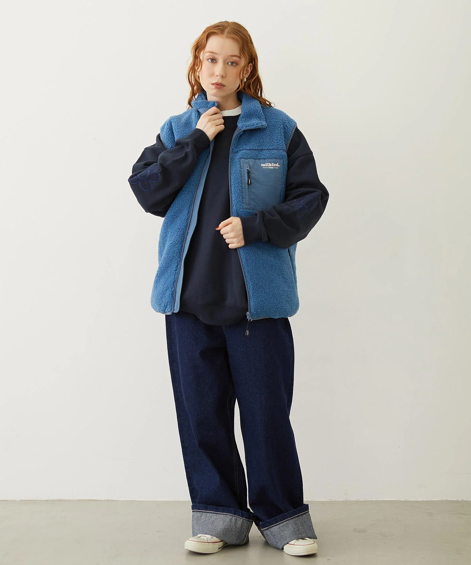 FLOWER ELBOW PATCH SWEAT TOP - Image 22