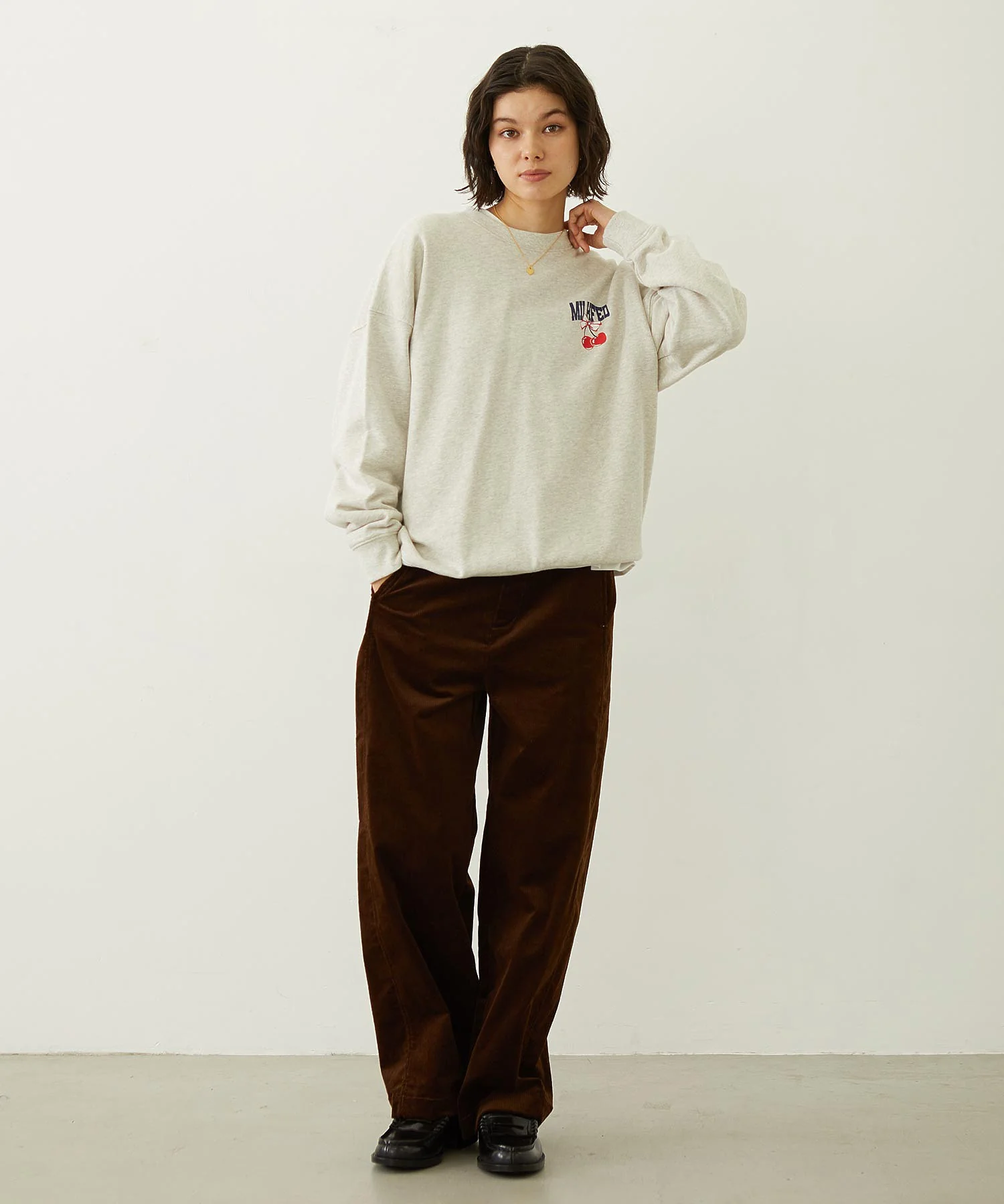 RIBBON AND CHERRY SWEAT TOP - Image 8