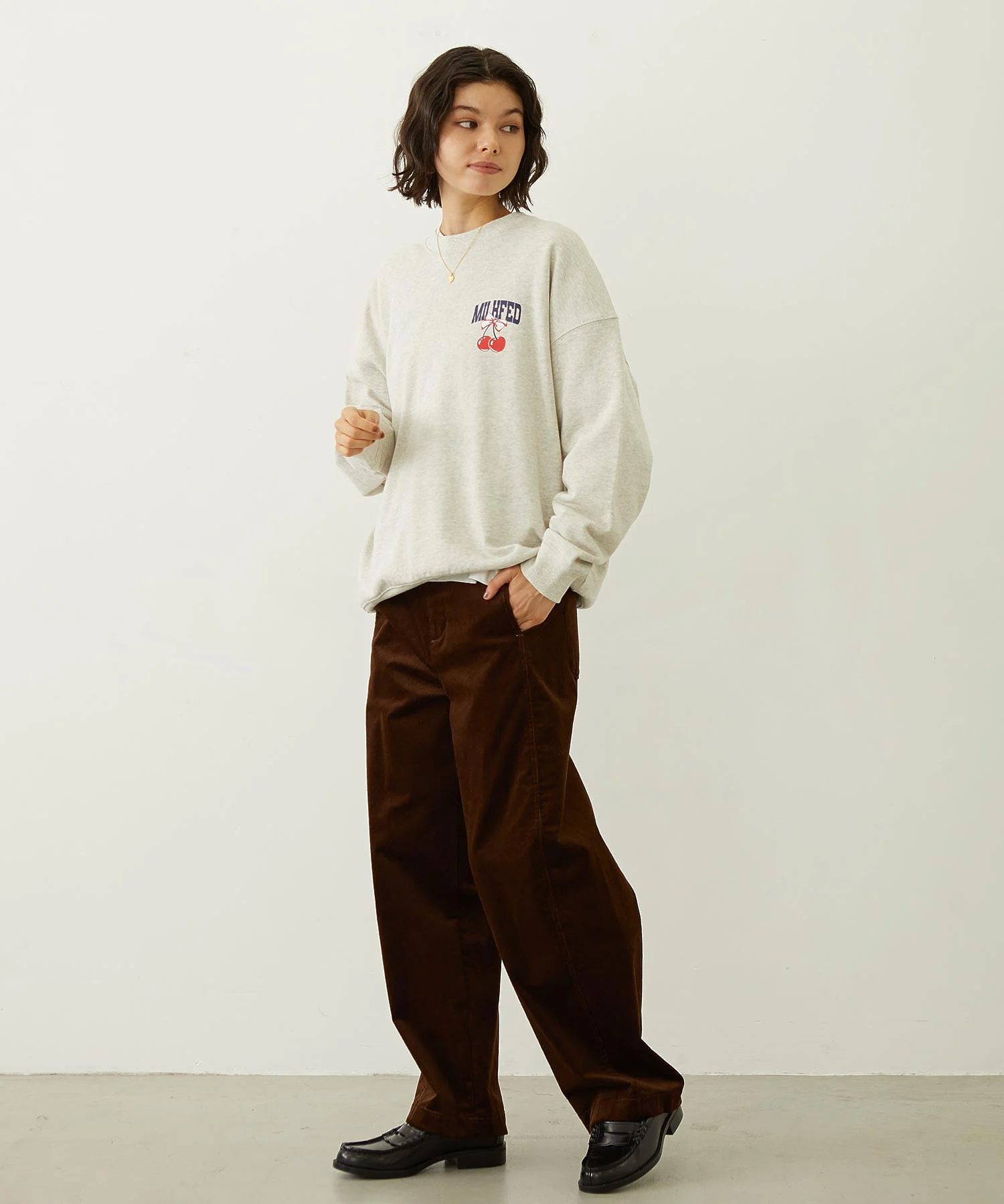 RIBBON AND CHERRY SWEAT TOP - Image 9