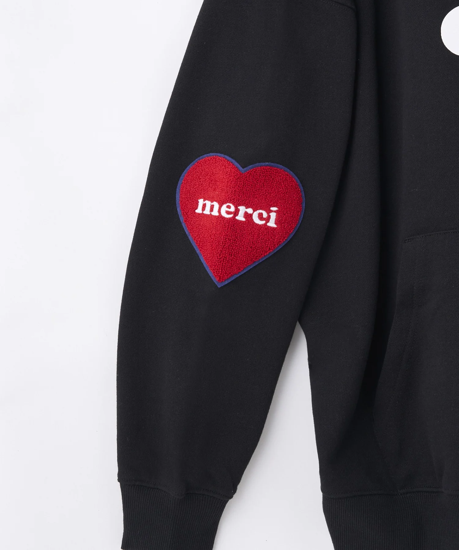 HEART ELBOW PATCH SWEAT HOODIE - Image 32