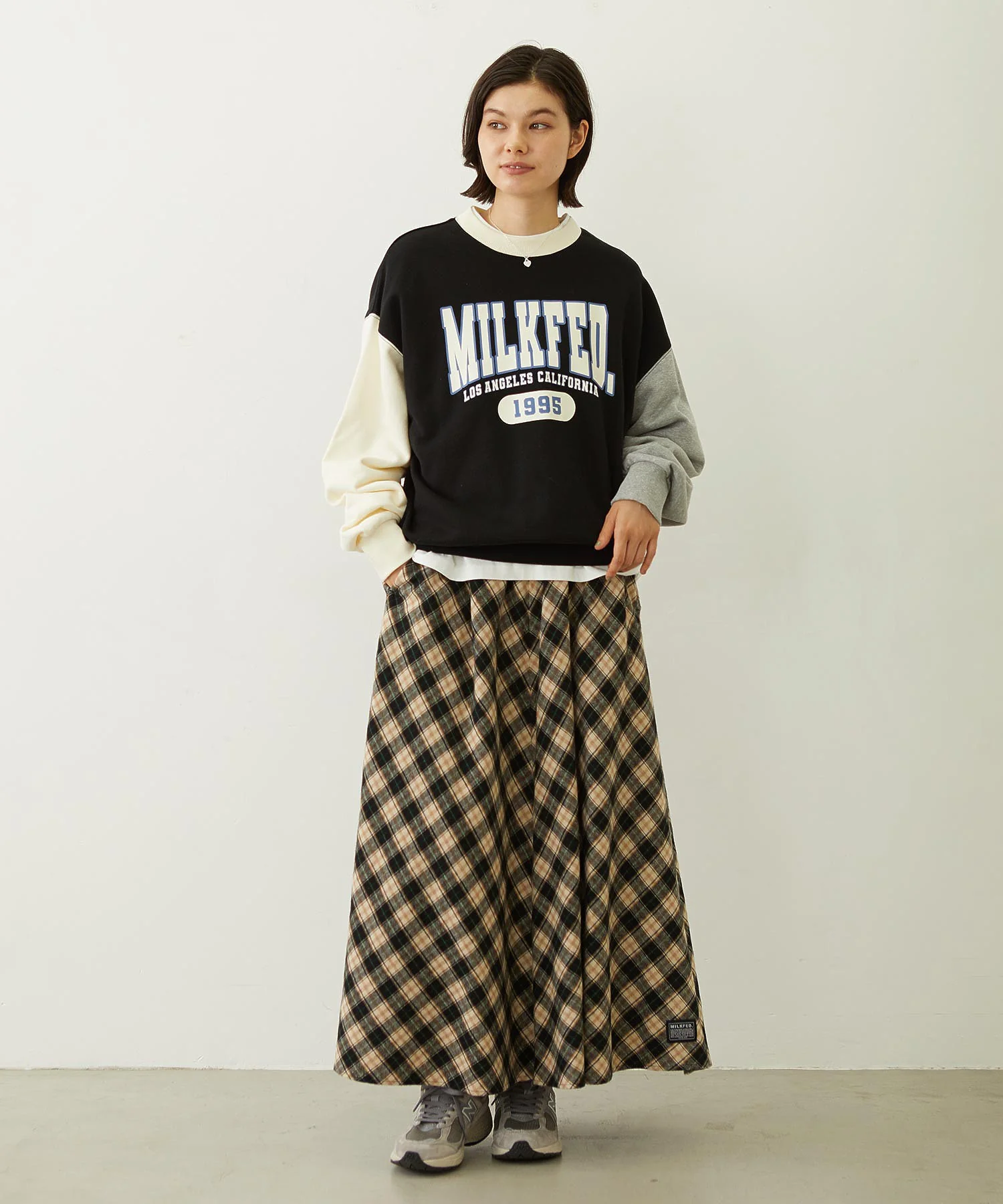 COLOR BLOCK SWEAT TOP - Image 15