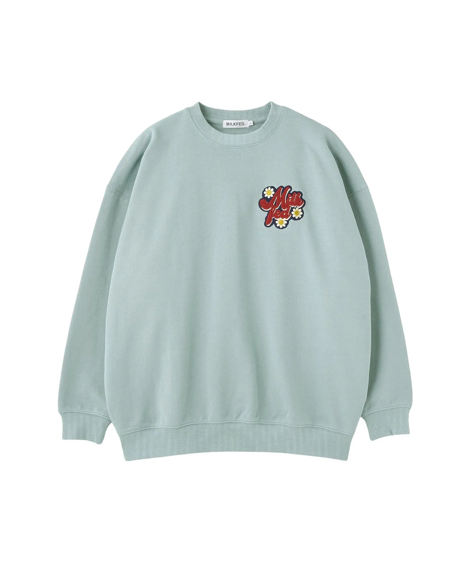 FLOWER LOGO CHENILLE EMBROIDERY SWEAT TOP - Image 41