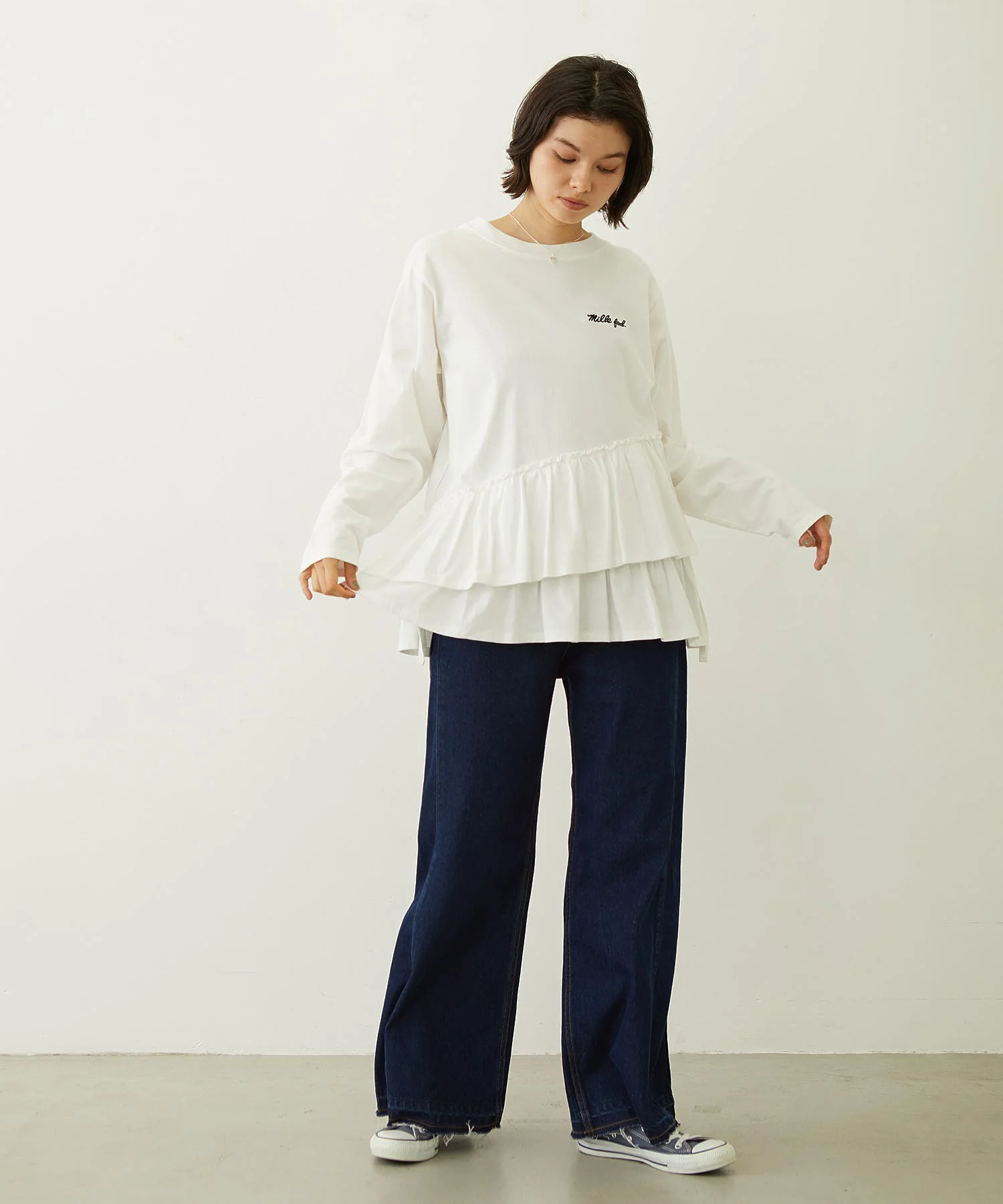 ASYMMETRIC FRILL TOP - Image 10